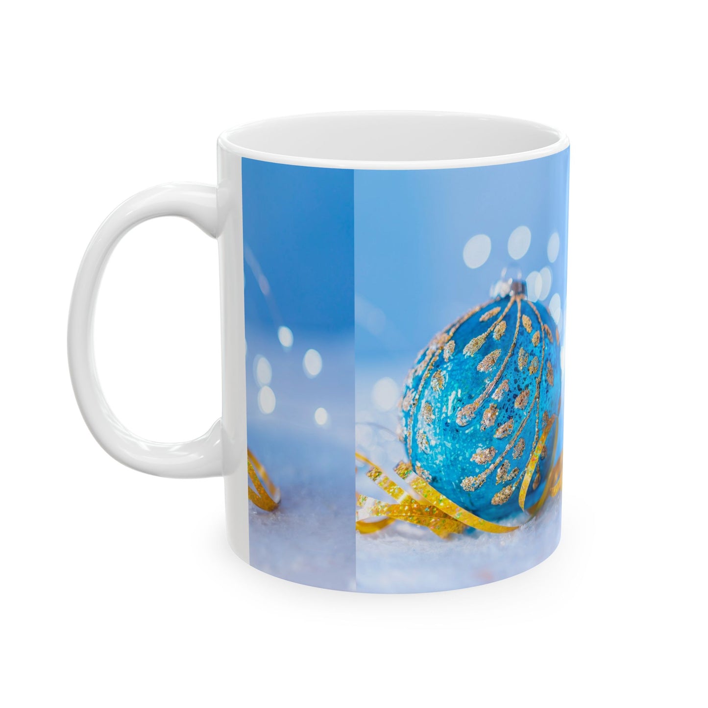 Princess Grace Winter Wonderland Ceramic Mug Festive Holiday Coffee Cup (11oz 15oz)