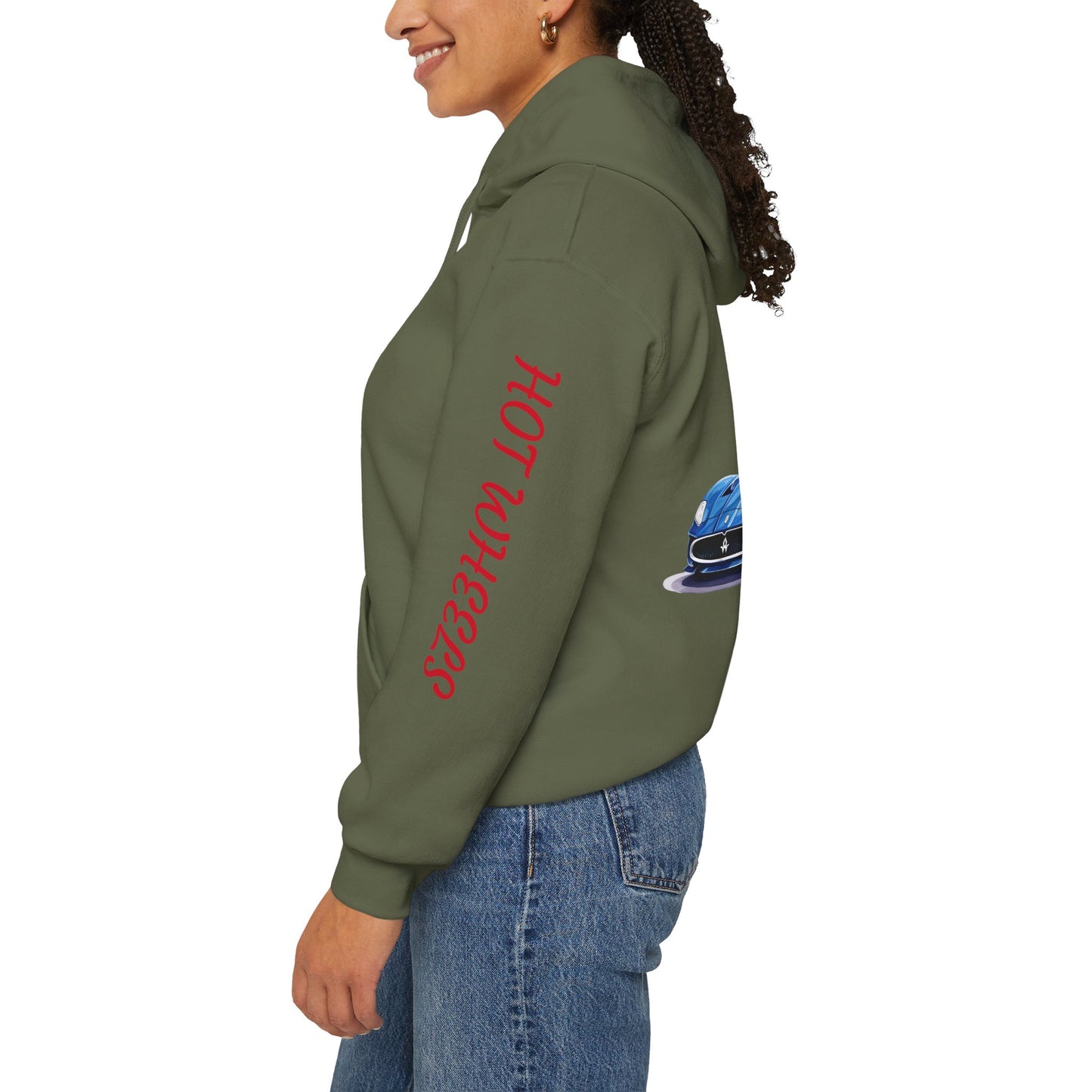 Princess Grace Hot Wheels Unisex Heavy Blend Hoodie Cool Car Design for Auto Enthusiasts