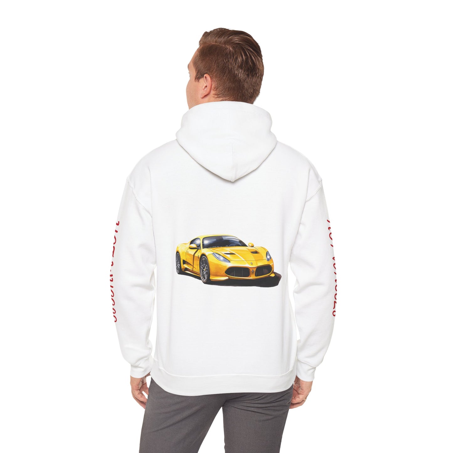 Princess Grace Retro Hot Wheels Hoodie for Car Enthusiasts