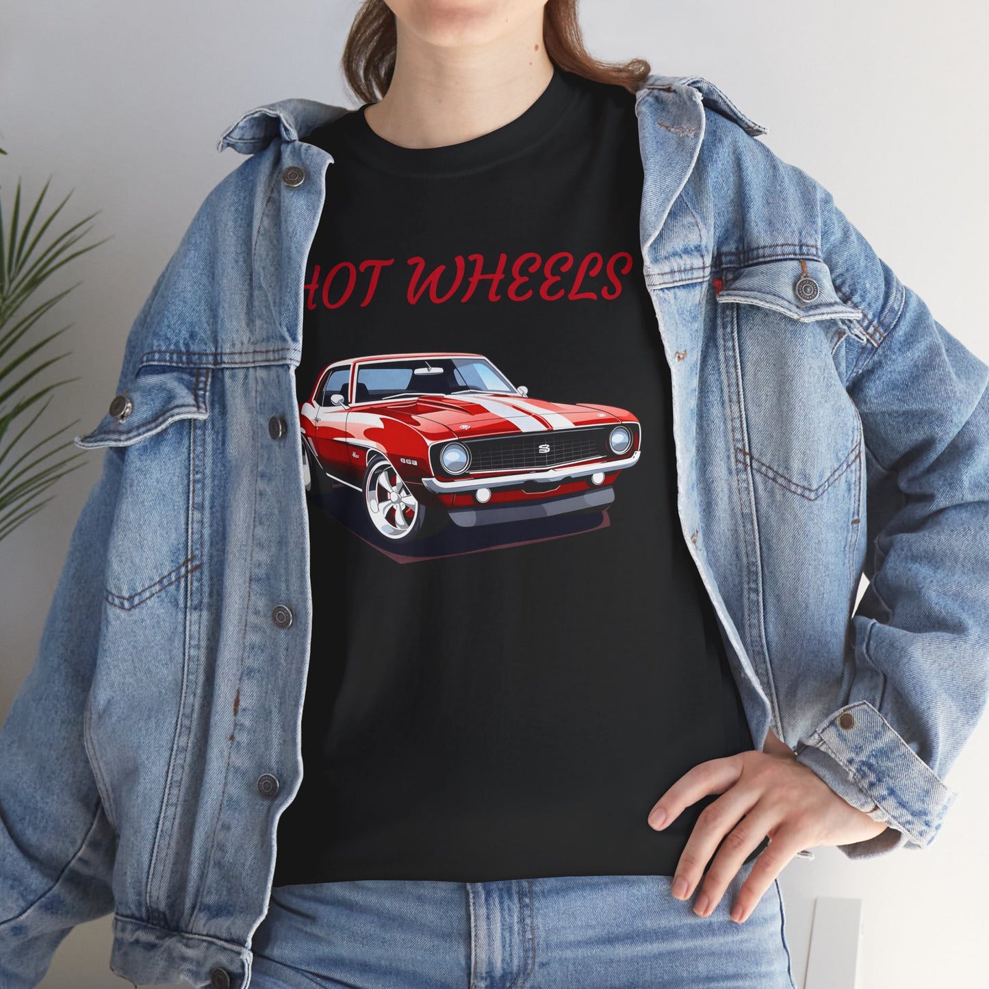 Princess Grace Hot Wheels Graphic Unisex Heavy Cotton Tee Perfect for Car Enthusiasts