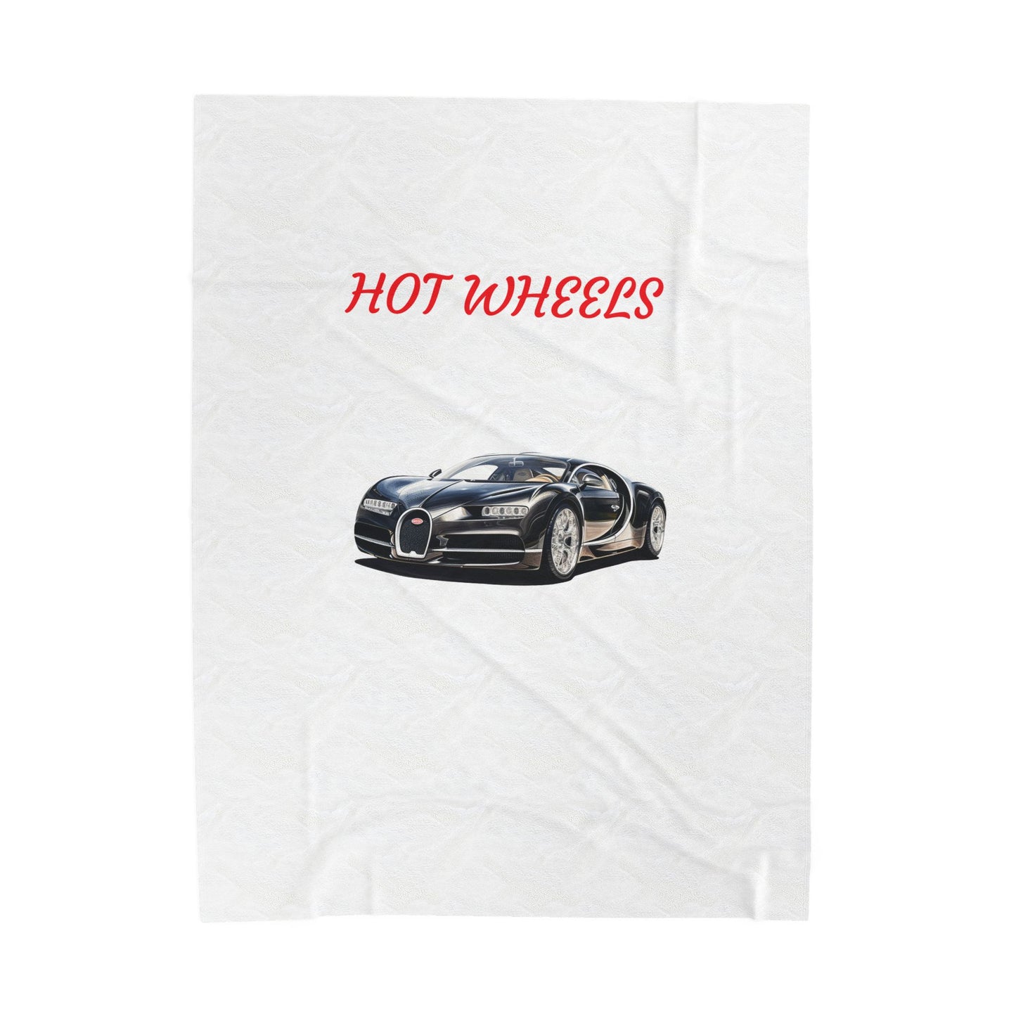 Princess Grace Hot Wheels Velveteen Plush Blanket Cozy Car Themed Throw for Kids & Car Enthusiasts
