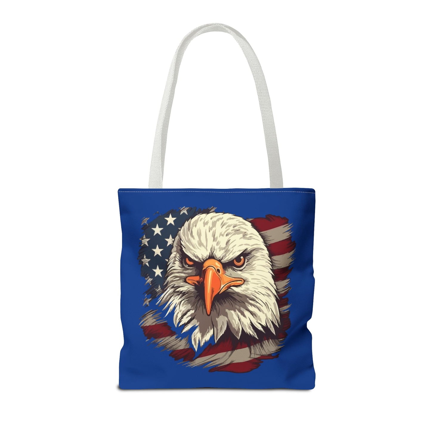 Princess Grace Patriotic Eagle Tote Bag American Flag Design