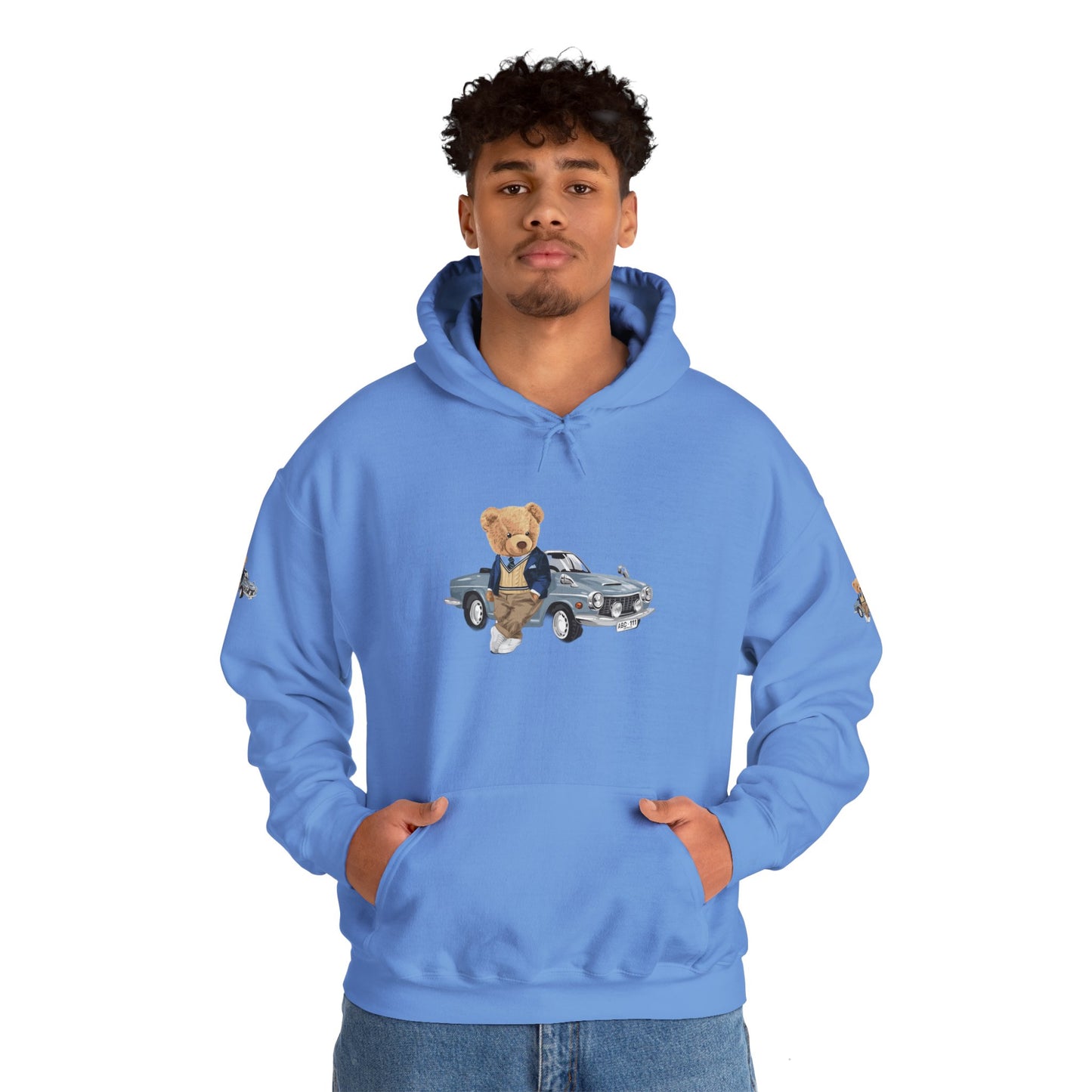 Princess Grace Luxury Bear Hoodie Chic & Cozy Unisex Sweatshirt