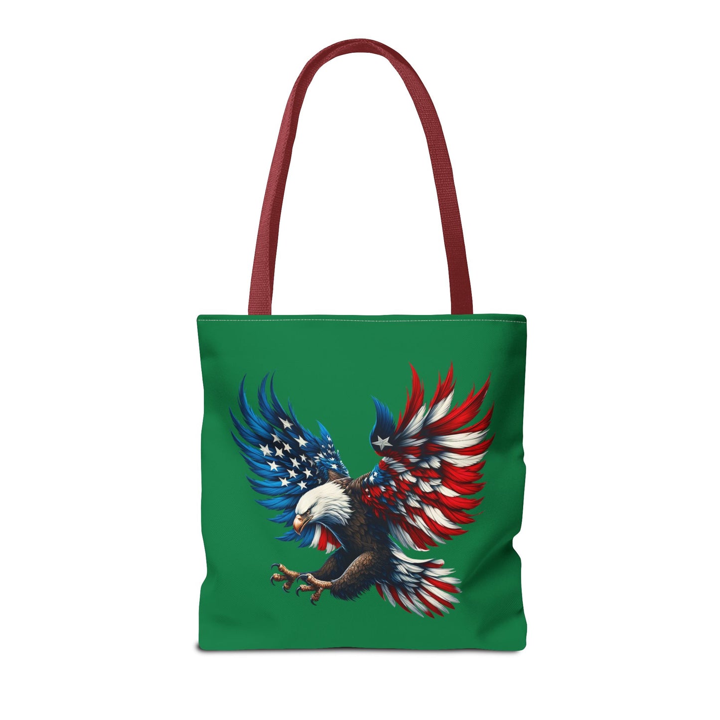 Princess Grace Patriotic Eagle Tote Bag USA Flag Design for Independence Day
