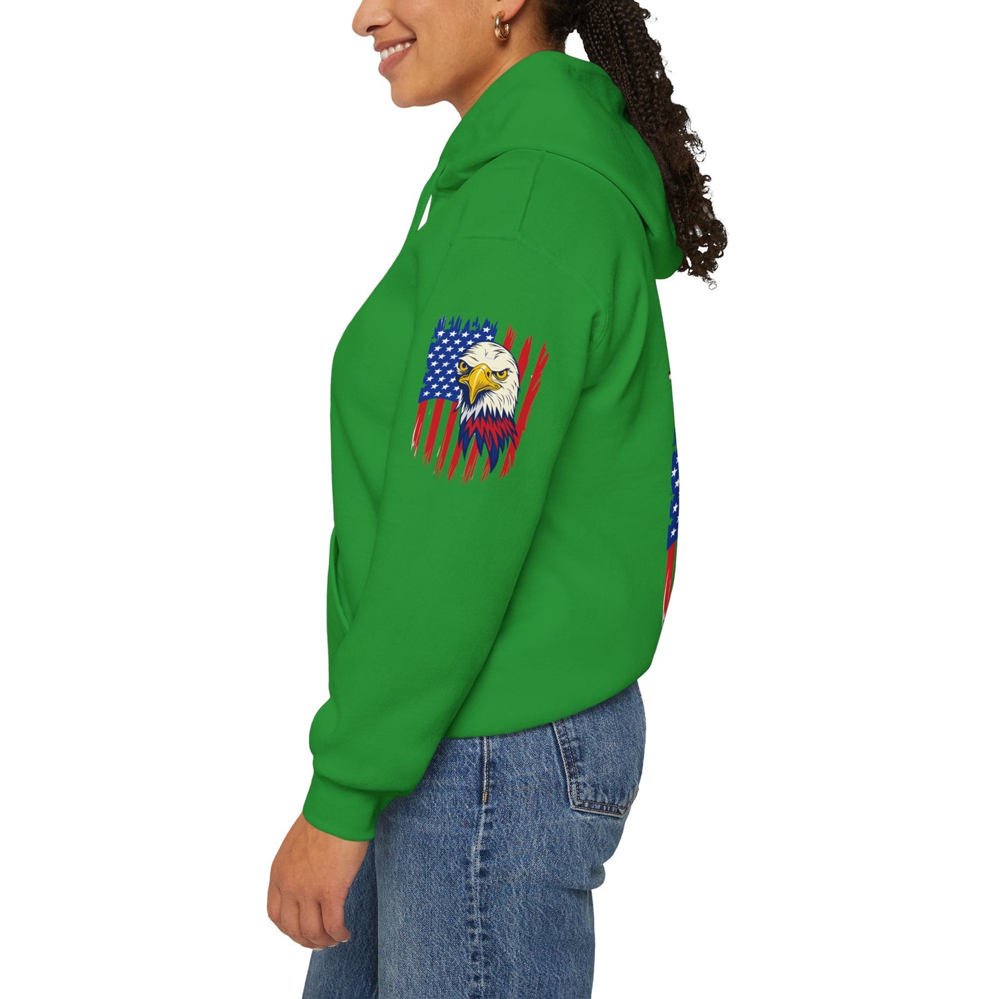 Princess Grace Unisex Air Force Hoodie with Eagle Design