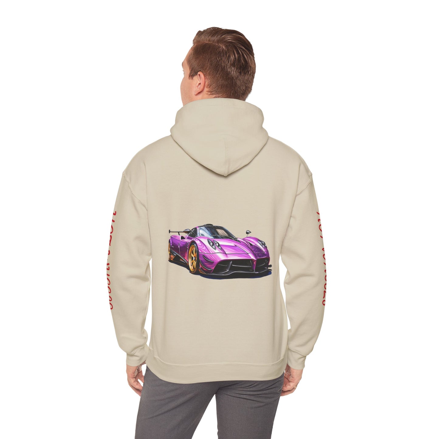 Princess Grace Hot Wheels Graphic Hoodie for Car Enthusiasts