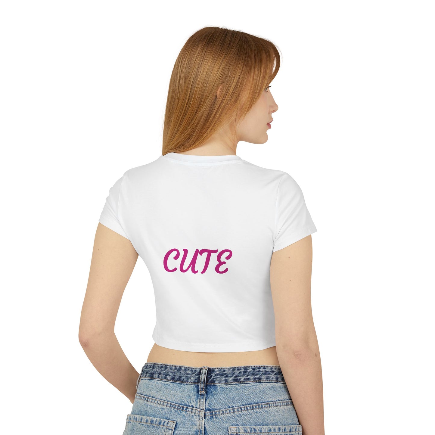 Princess Grace Cute Tiger Women's Baby Tee Playful & Stylish T-Shirt