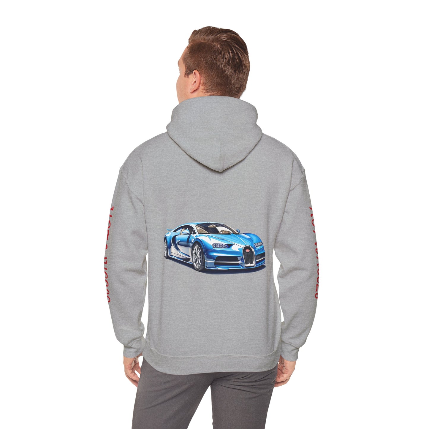 Princess Grace Hot Wheels Unisex Hoodie Cool Car Design Perfect for Automotive Enthusiasts