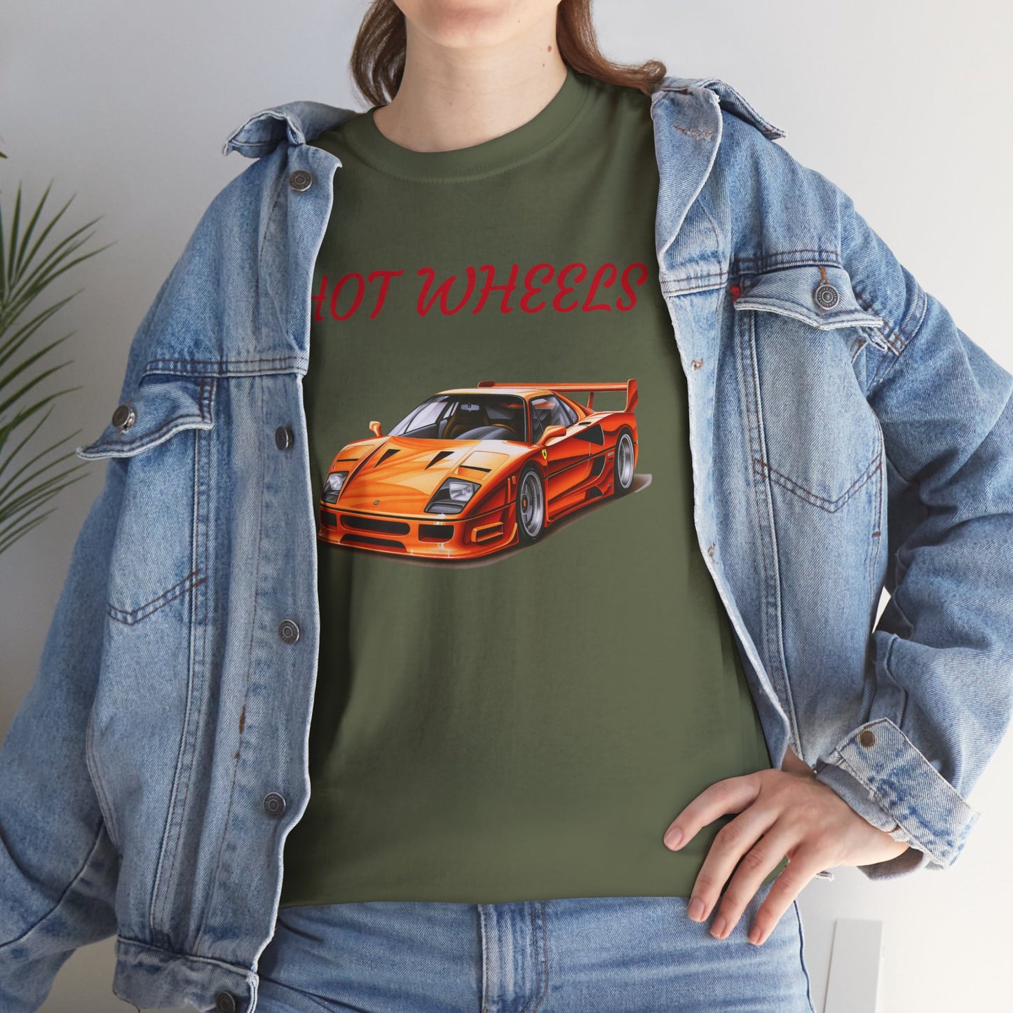 Princess Grace Hot Wheels Unisex Heavy Cotton Tee Perfect for Car Lovers and Racing Fans