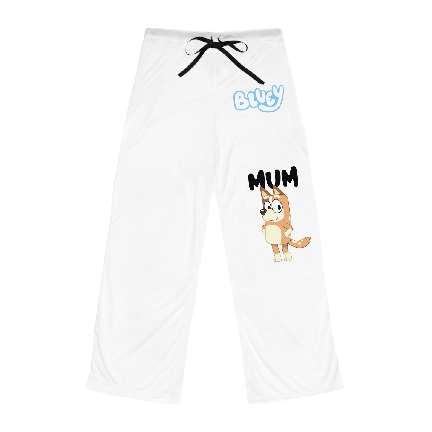Princess Grace Cozy Bluey Pajama Pants for Moms Comfortable Lounge Wear
