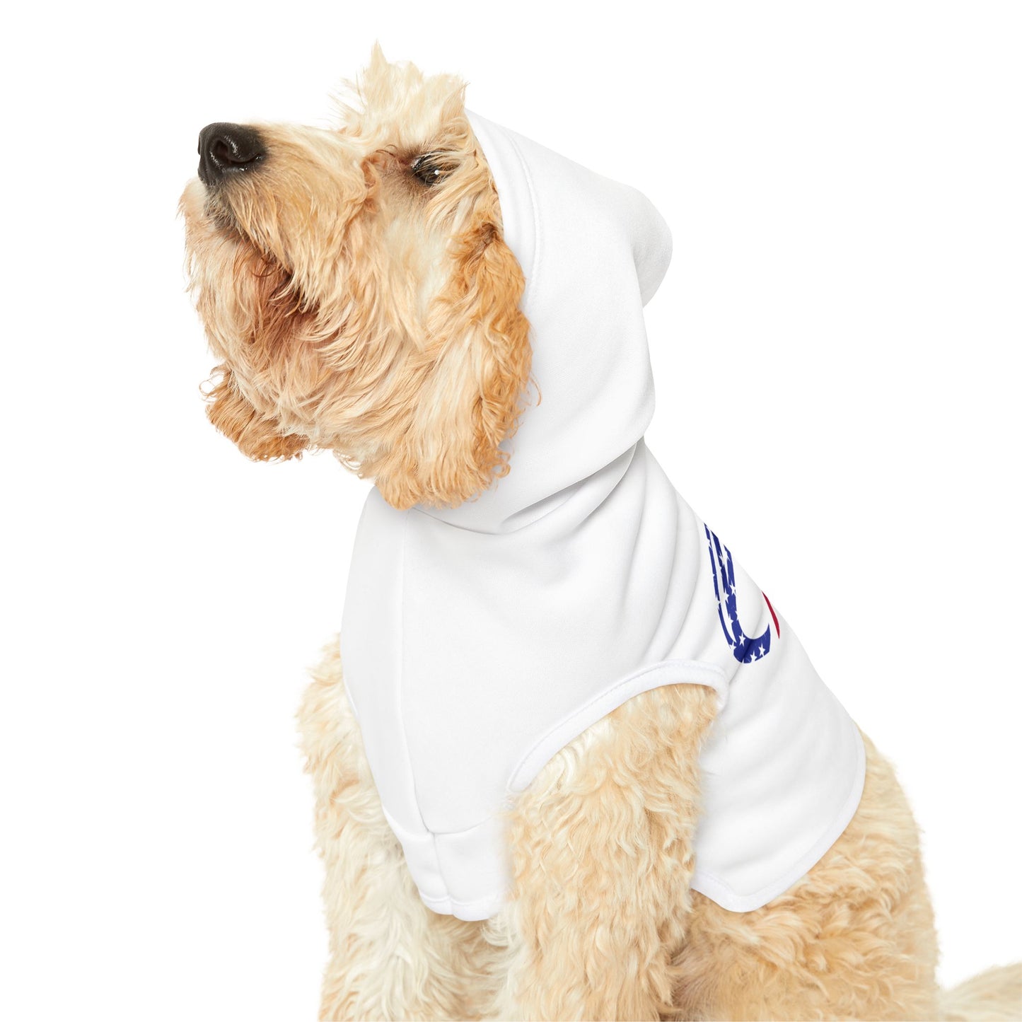 Princess Grace Patriotic Pet Hoodie Stylish Dog Apparel for Independence Day