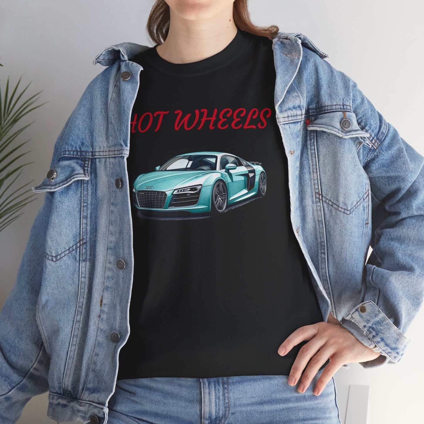 Princess Grace Hot Wheels Unisex Heavy Cotton Tee Perfect for Car Enthusiasts & Casual Wear