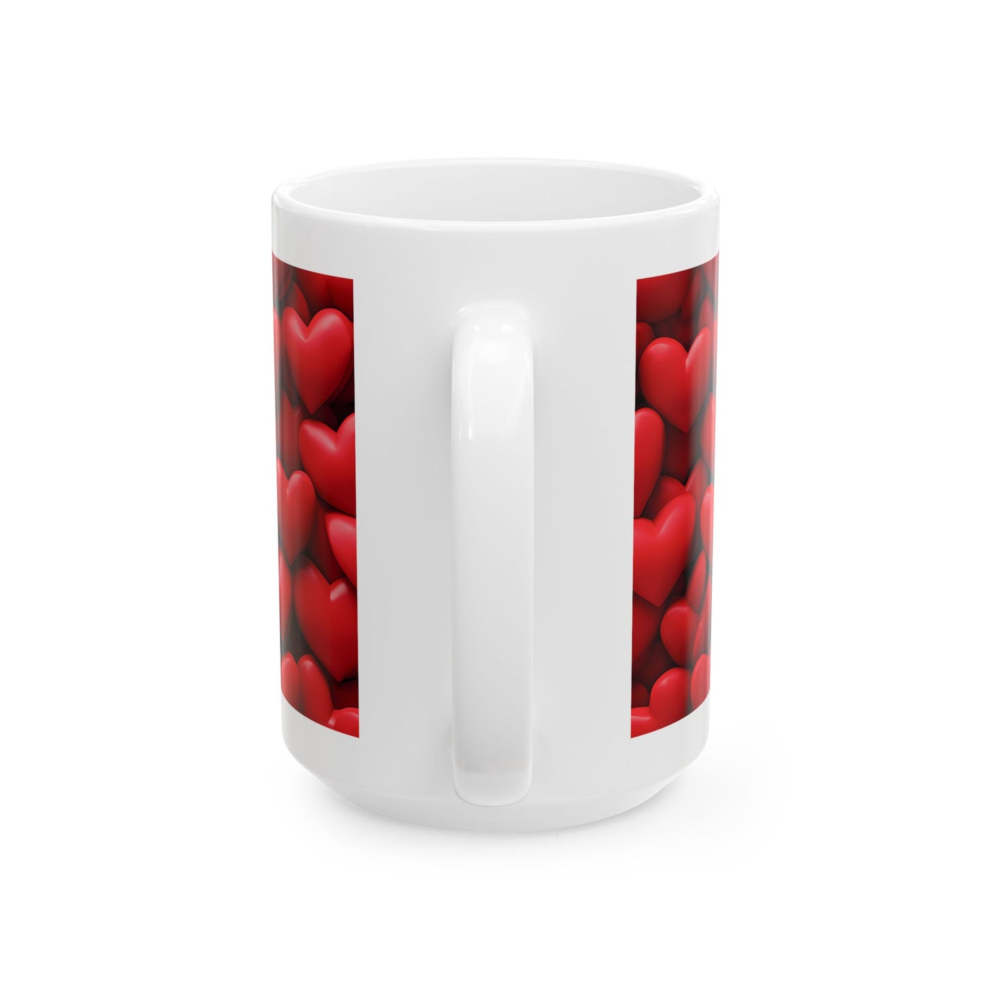 Princess Grace Heartfelt Love Ceramic Mug Perfect for Valentine's Day & Romantic Gifts
