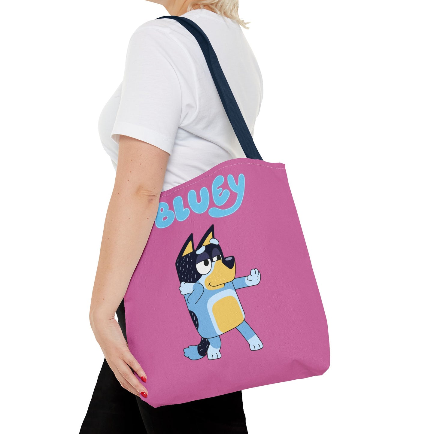 Princess Grace Bluey Character Tote Bag Fun and Playful Design for Dog Lovers