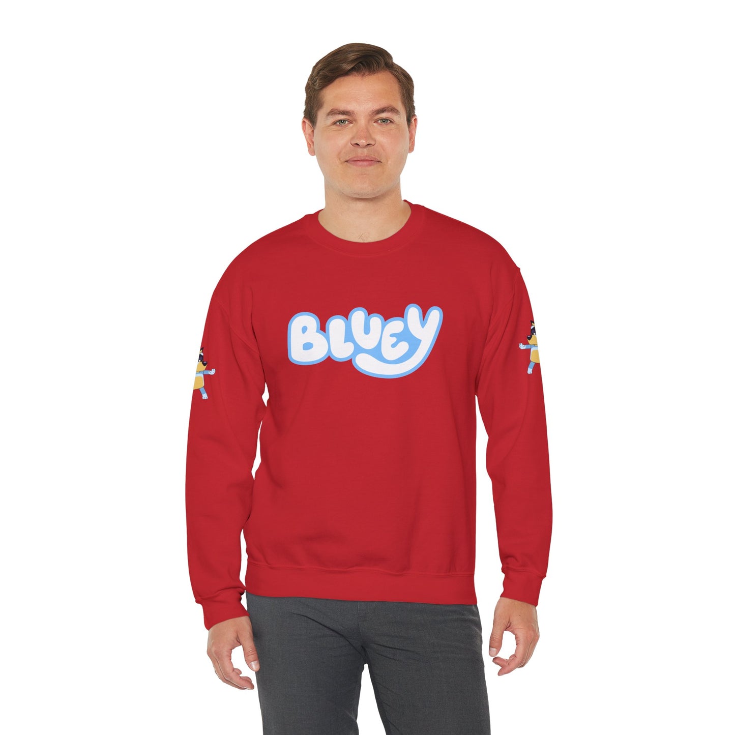 Princess Grace Bluey Crewneck Sweatshirt Cozy Unisex Pullover for Kids & Adults