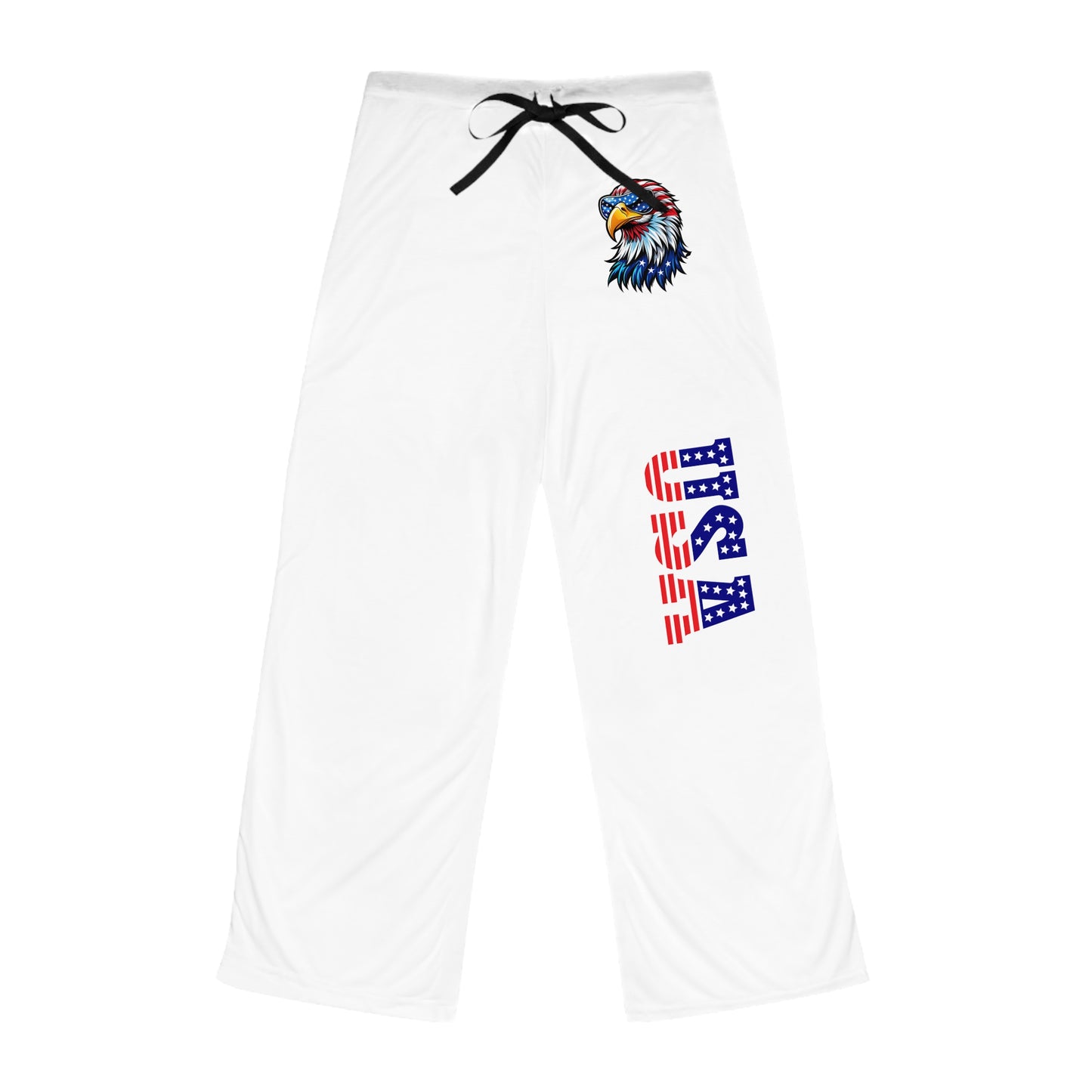 Princess Grace Patriotic Pajama Pants USA Eagle Design