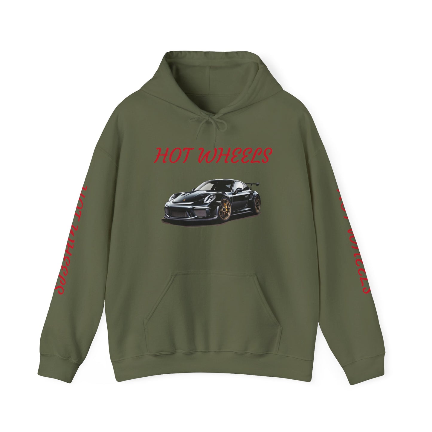 Princess Grace Hot Wheels Unisex Hooded Sweatshirt Passion for Cars and Racing Enthusiasts