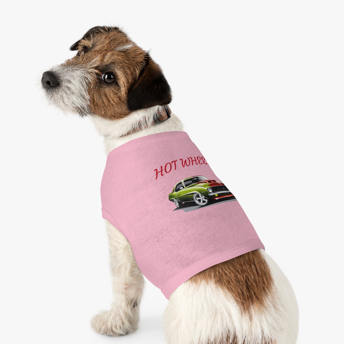 Princess Grace Hot Wheels Cool Pet Tank Top Design for Car Lovers