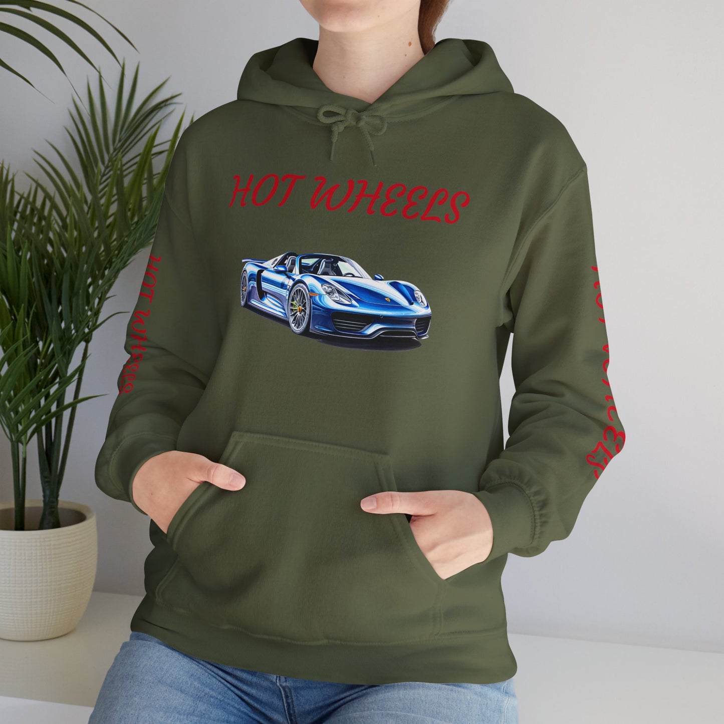 Princess Grace Hot Wheels Unisex Hoodie Classic Car Lover's Apparel