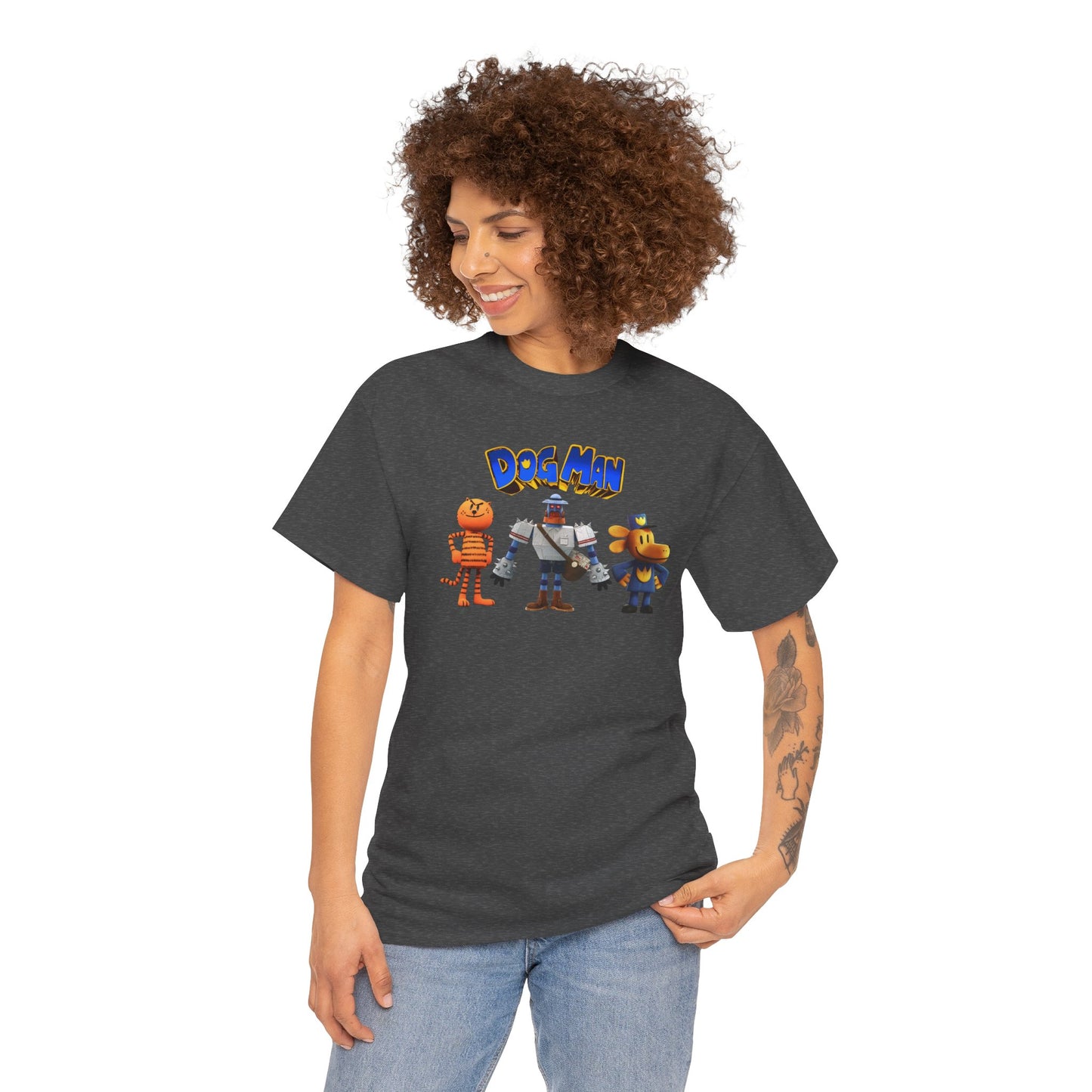 Princess Grace Cartoon Character Unisex Heavy Cotton Tee Fun and Comfortable Graphic Tee for Kids and Adults