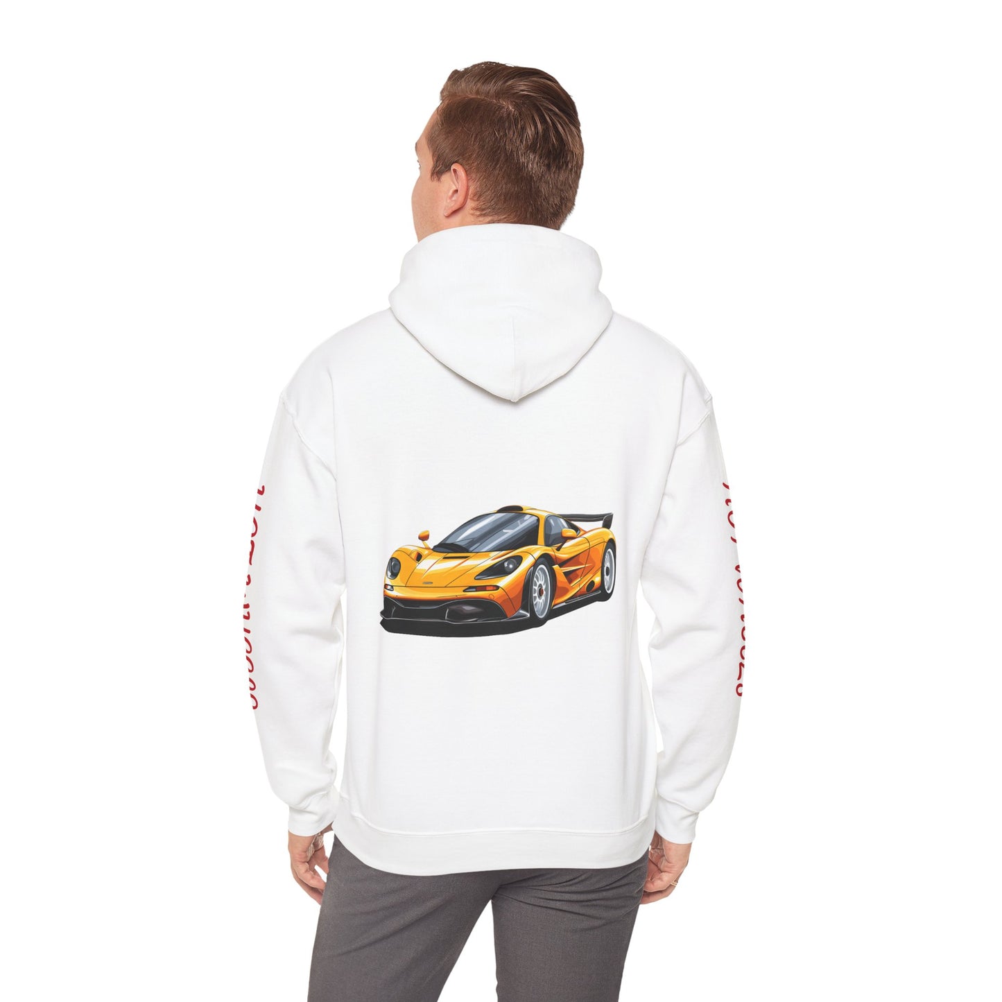Princess Grace Hot Wheels Unisex Hooded Sweatshirt Stylish Gift for Car Lovers