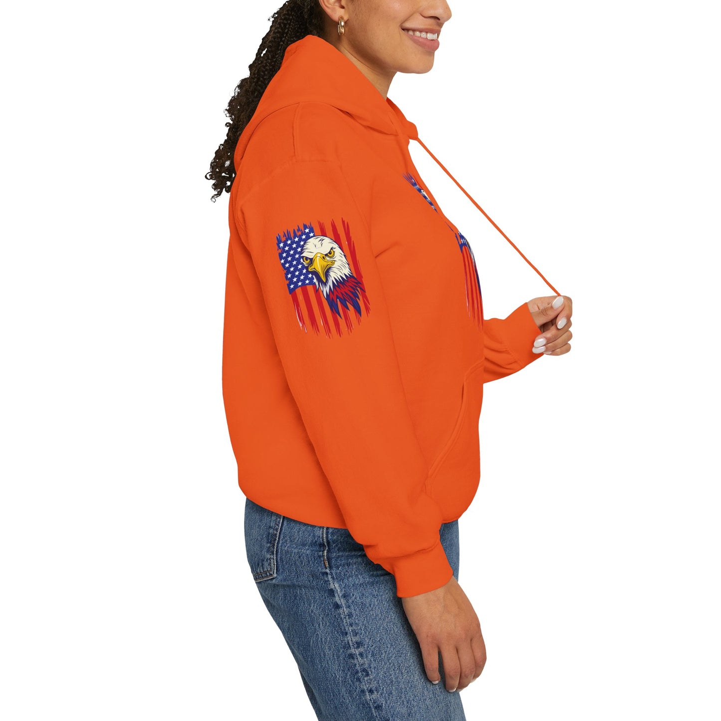 Princess Grace Patriotic Eagle Unisex Heavy Blend Hoodie
