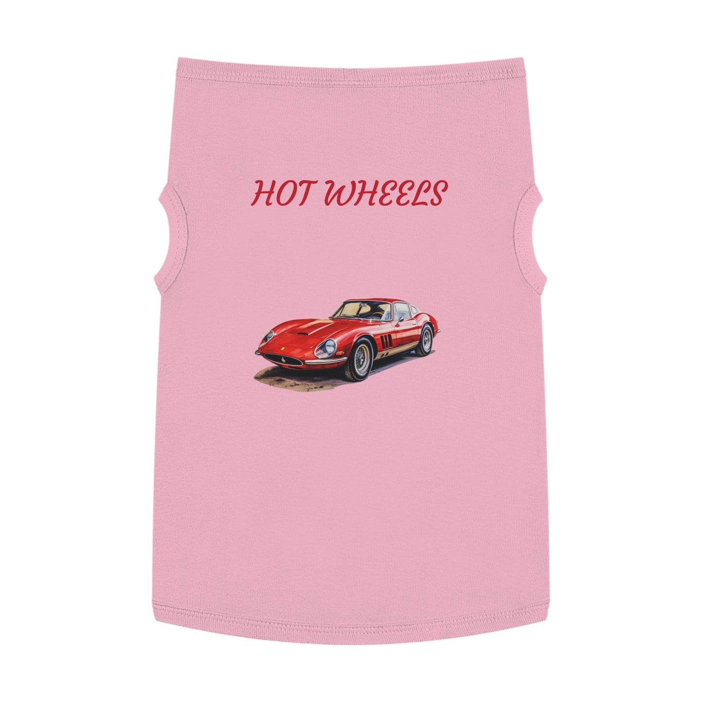 Princess Grace Hot Wheels Stylish Pet Tank Top Design for Trendy Furry Friends
