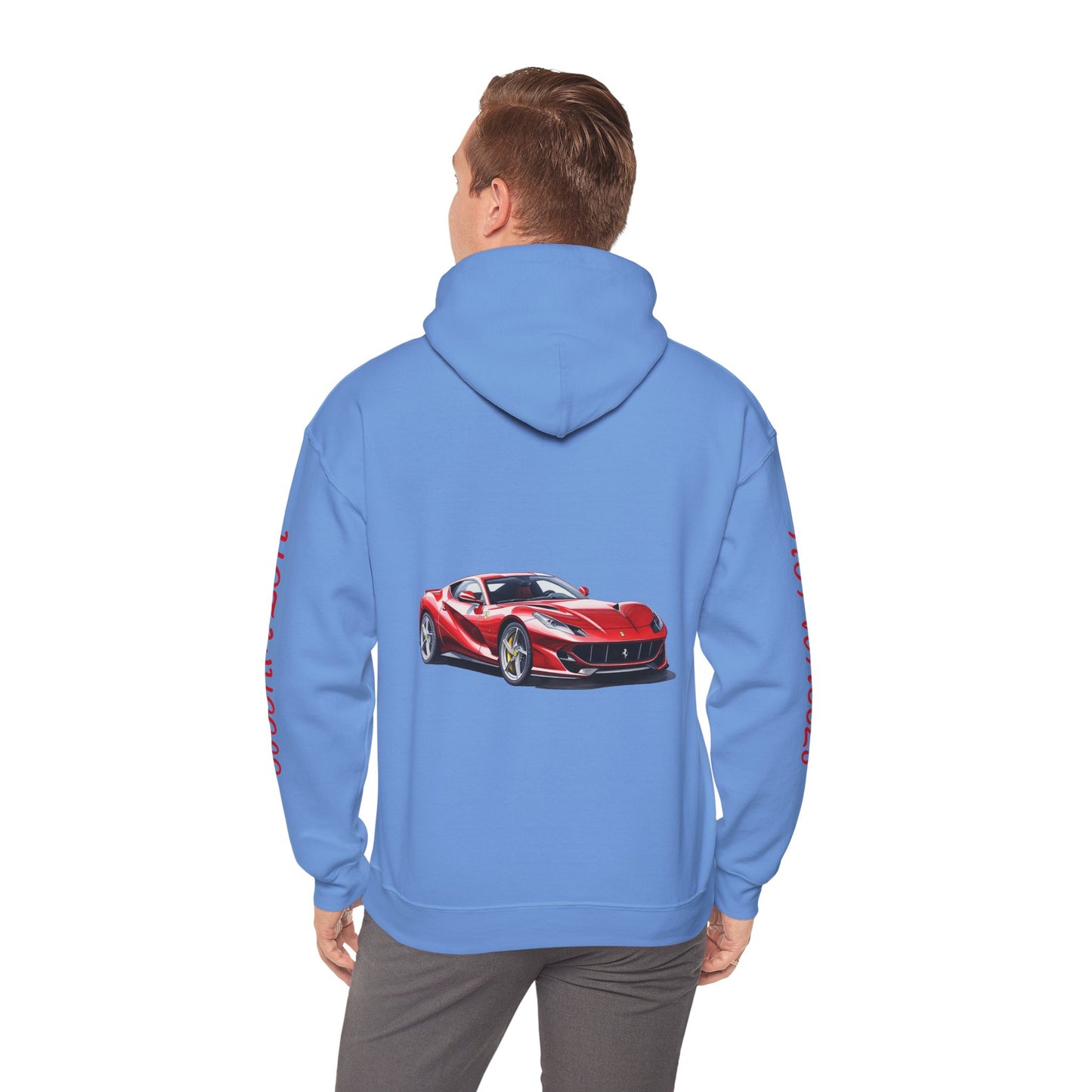 Princess Grace Hot Wheels Unisex Hooded Sweatshirt Car Enthusiast Apparel