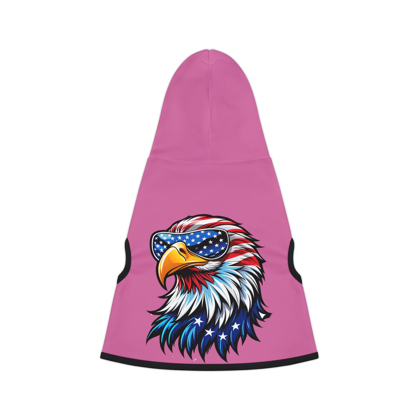 Princess Grace Patriotic Eagle Pet Hoodie Stylish Comfort for Your Furry Friend