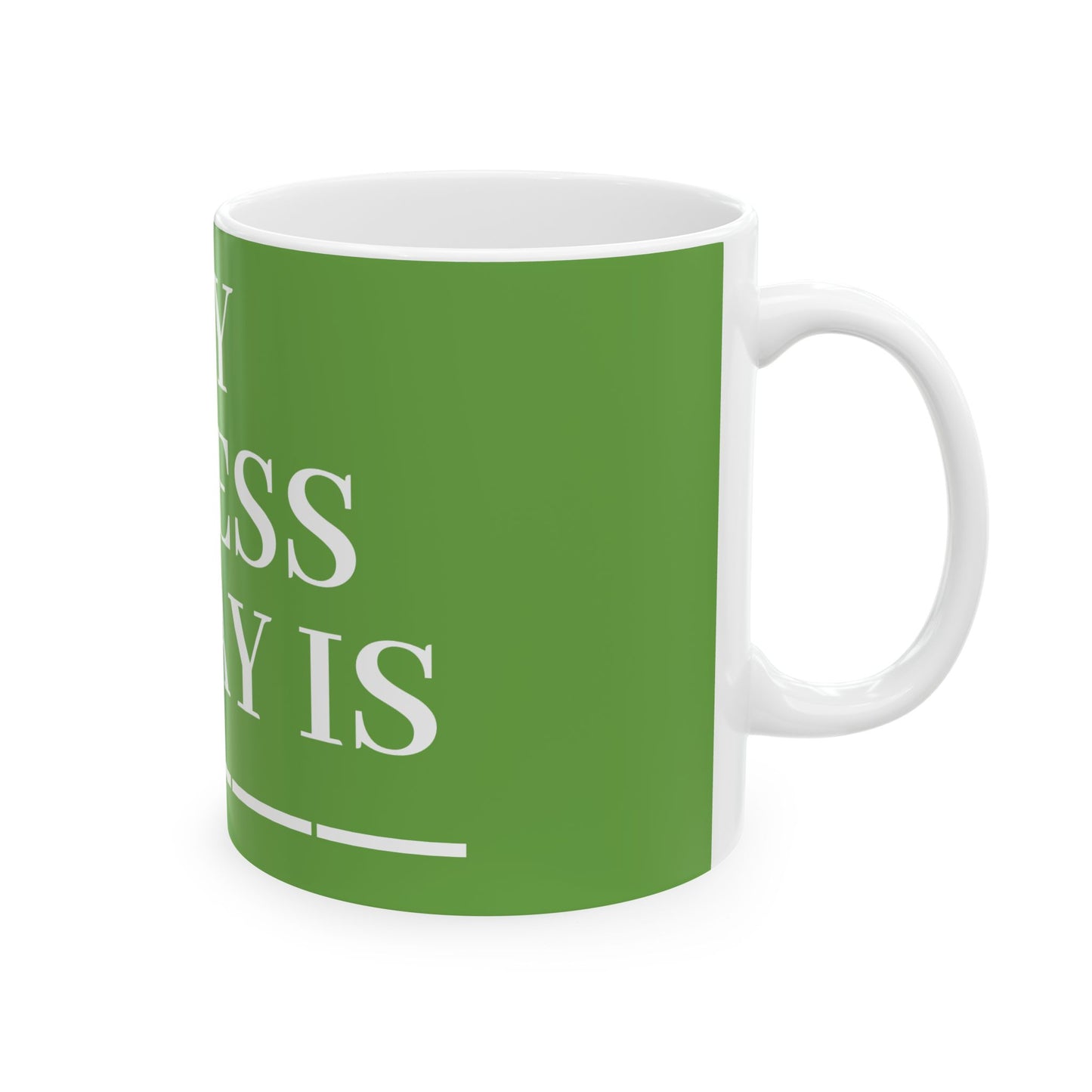 Princess Grace My Stress Today Is Ceramic Mug Fun Coffee Cup for Stress Relief