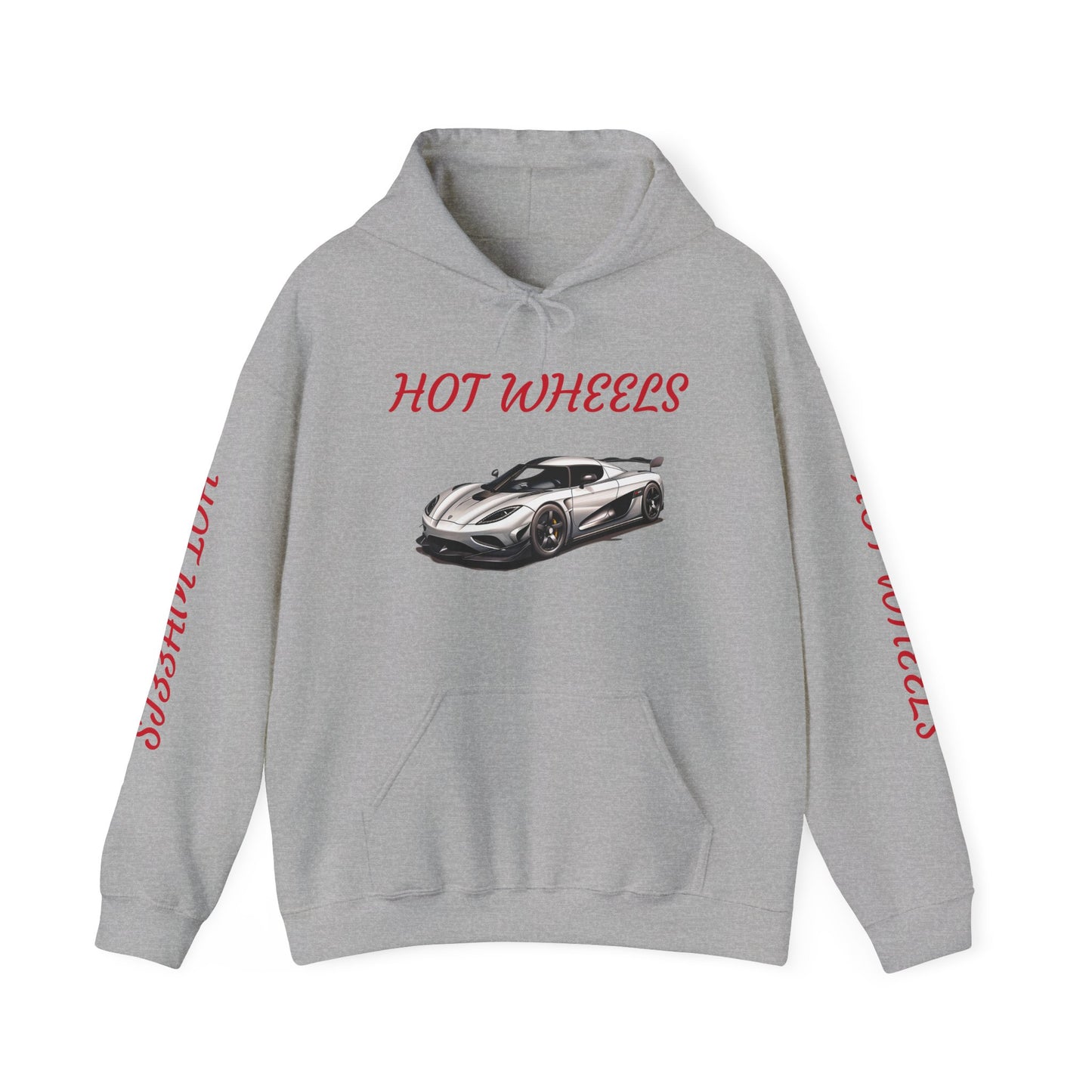 Princess Grace Hot Wheels Car Sweatshirt Unisex Heavy Blend Hoodie for Automotive Enthusiasts