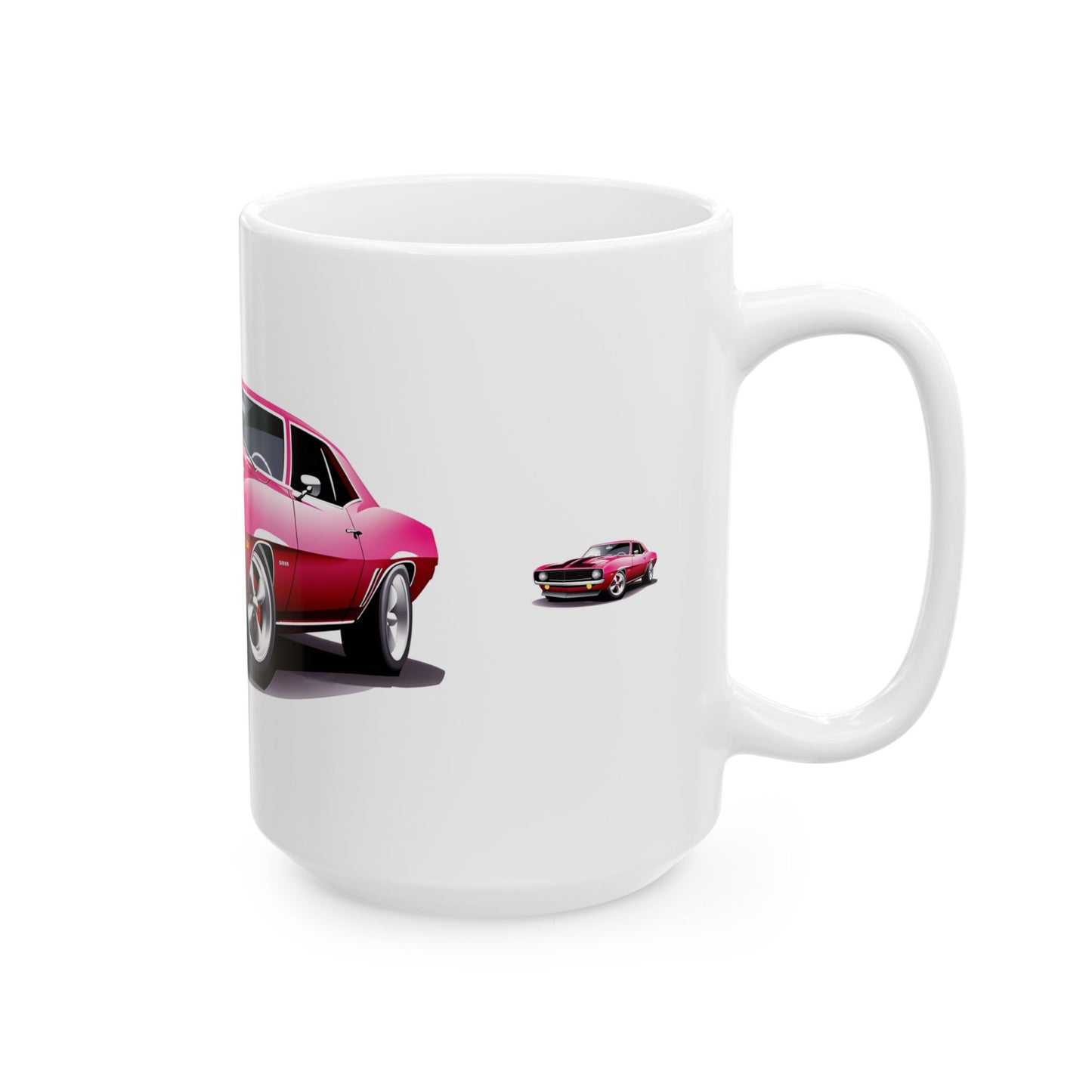 Princess Grace Retro Car Ceramic Mug Perfect Gift for Car Lovers