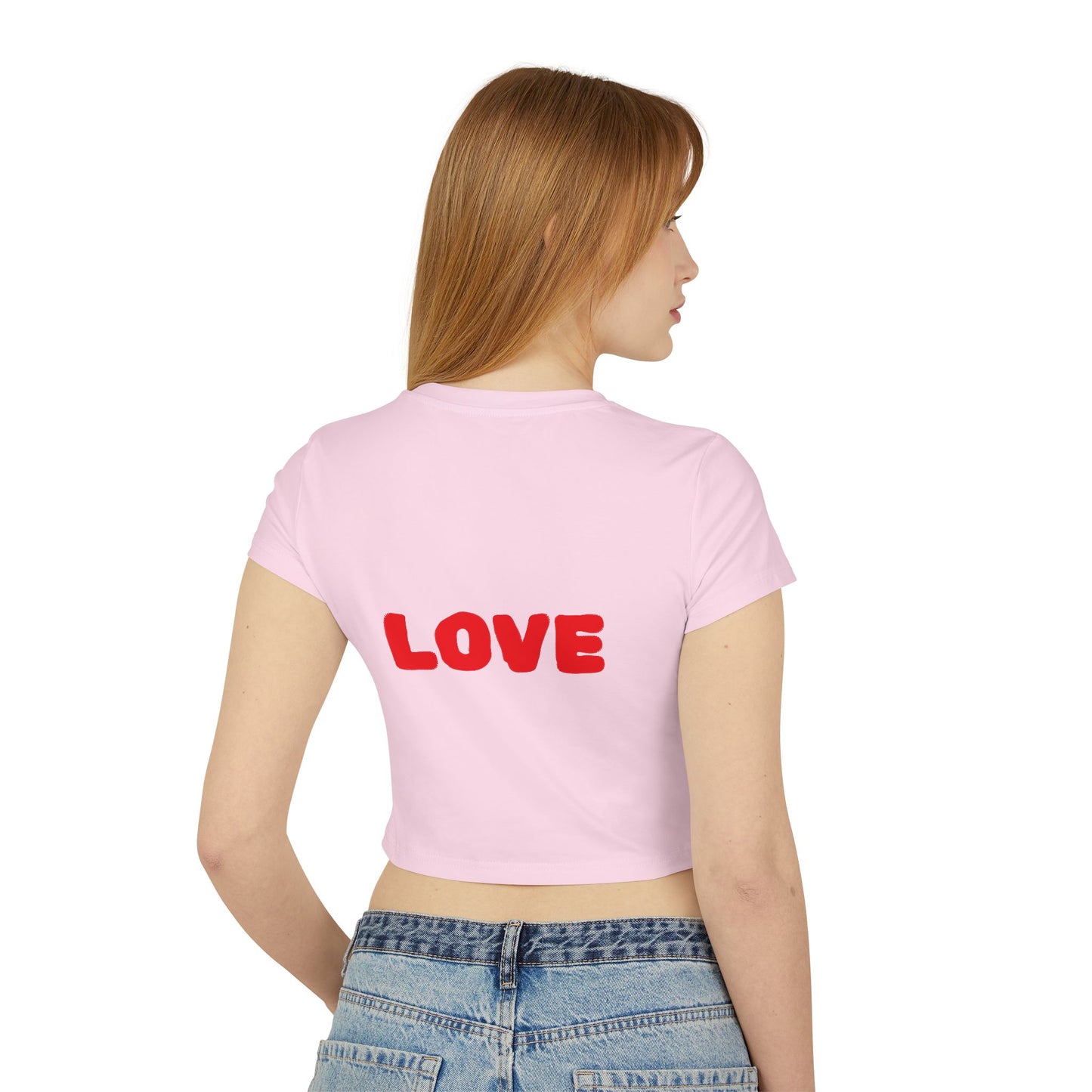 Princess Grace Cute Cat Love Women's Baby Tee Perfect Gift for Cat Lovers