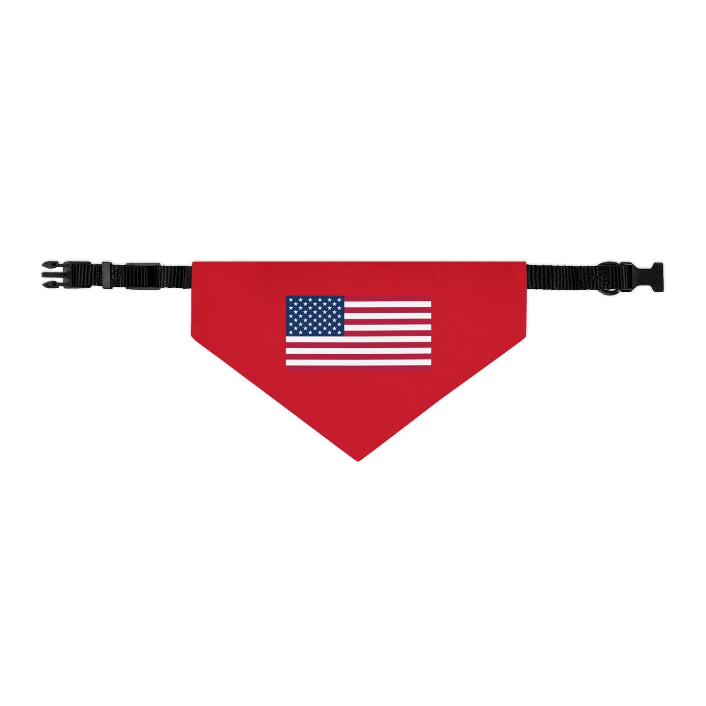 Princess Grace Patriotic Pet Bandana Collar USA Flag Design