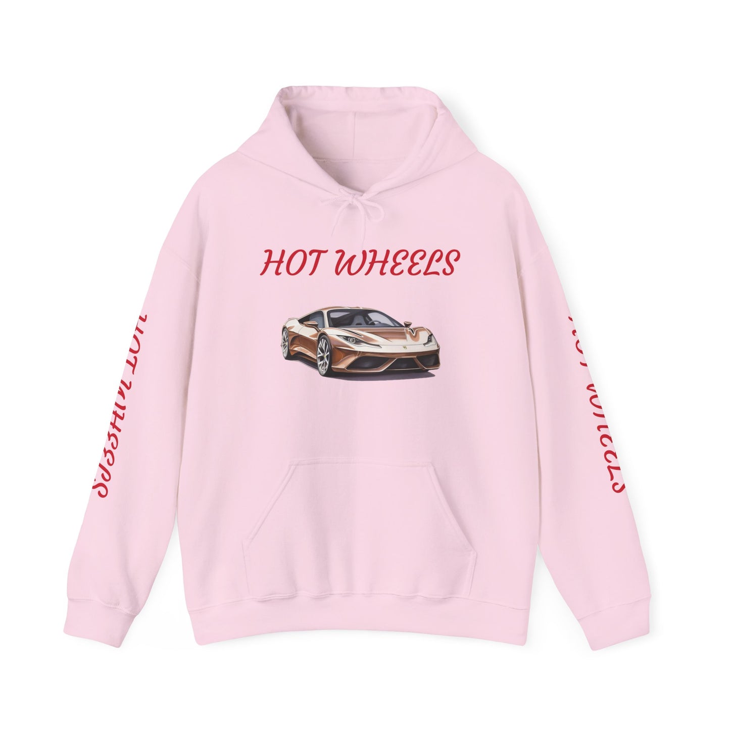 Princess Grace Hot Wheels Unisex Hooded Sweatshirt Stylish Car Graphic Design for Car Enthusiasts