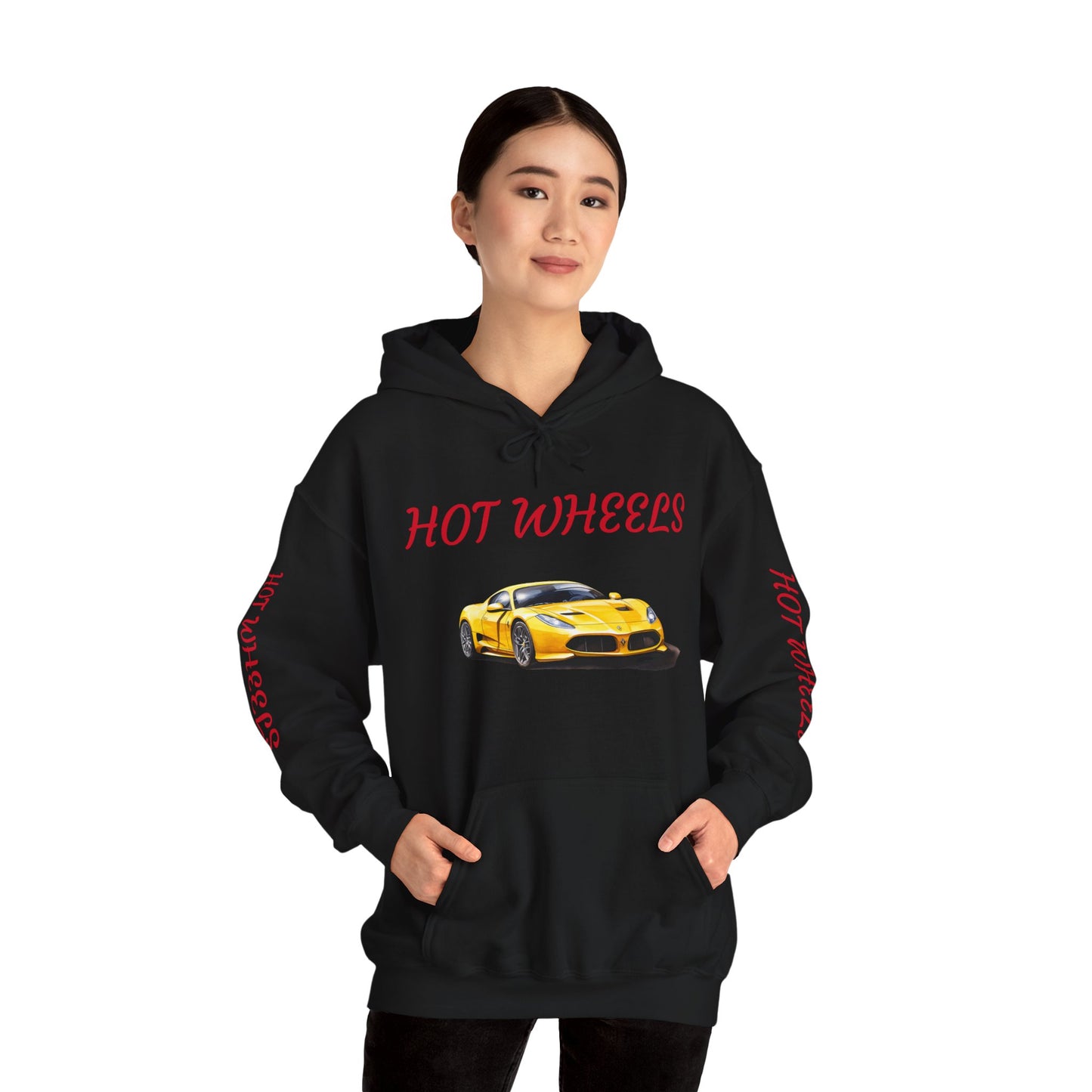 Princess Grace Retro Hot Wheels Hoodie for Car Enthusiasts