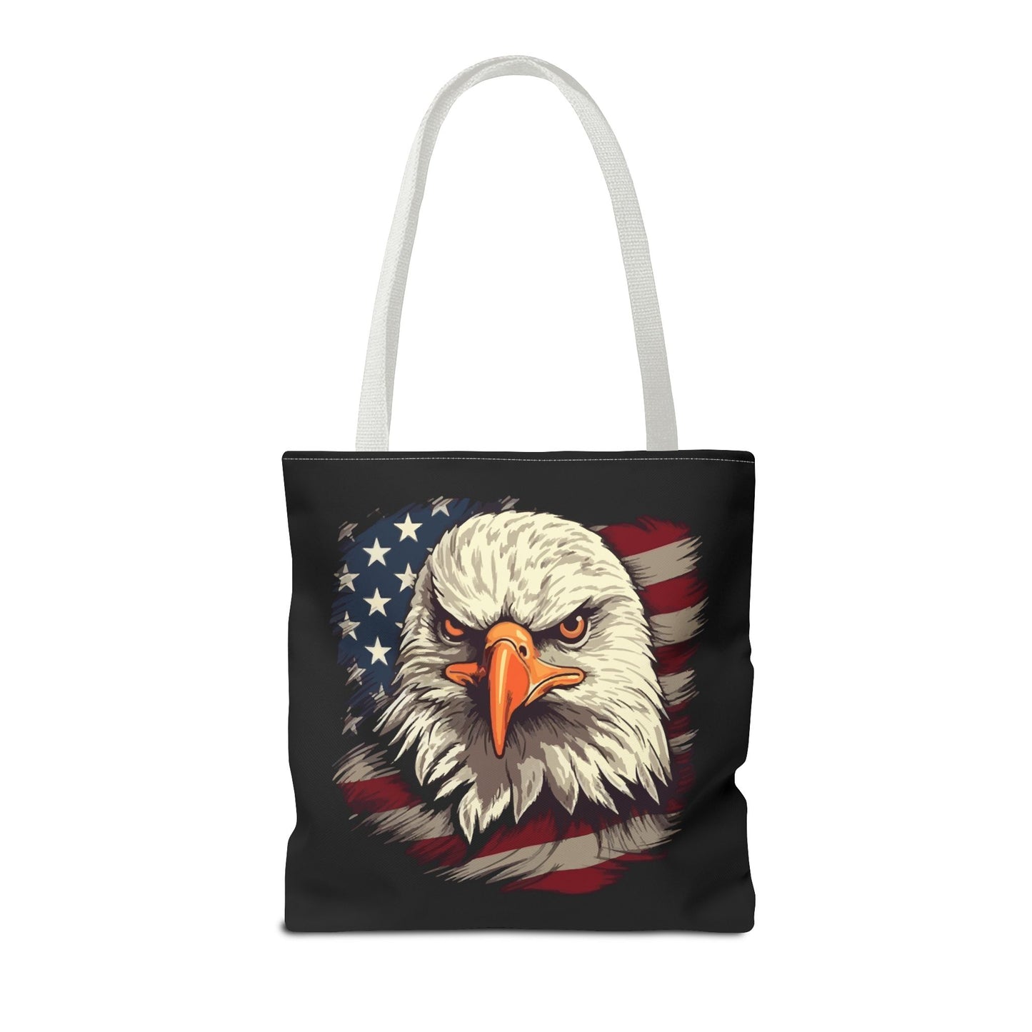 Princess Grace Patriotic Eagle Tote Bag American Flag Design