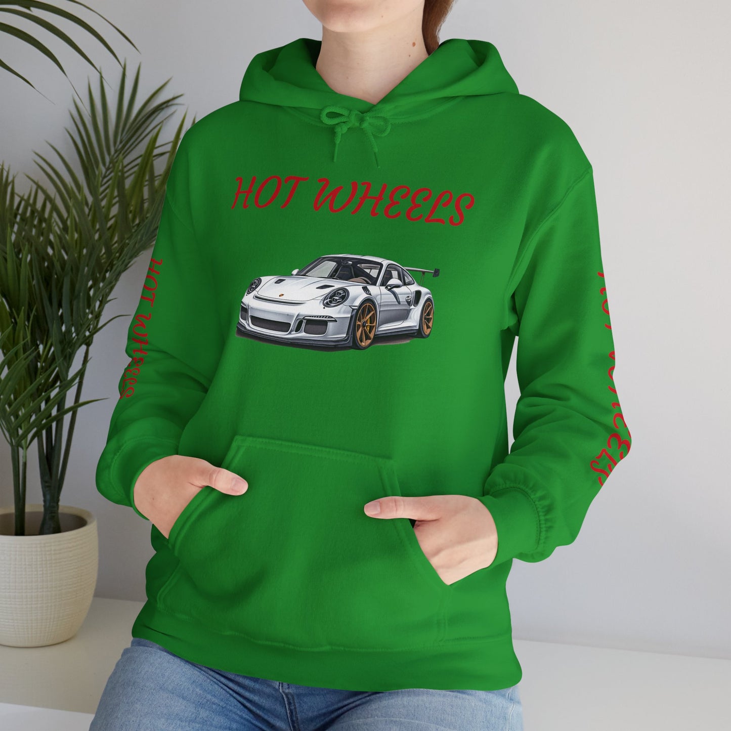 Princess Grace Hot Wheels Unisex Hooded Sweatshirt Car Lovers Apparel