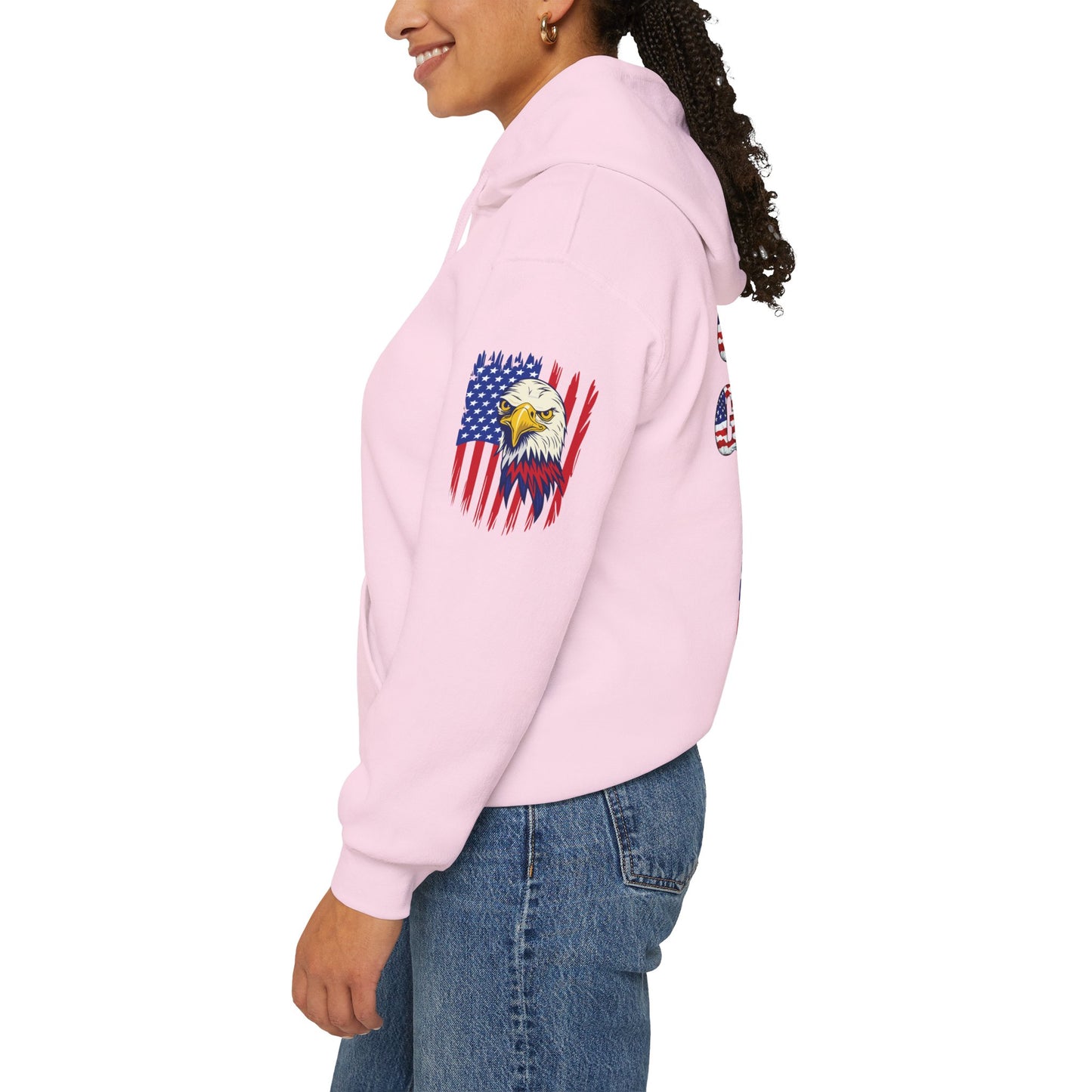 Princess Grace Patriotic Coast Guard Sweatshirt Unisex Heavy Blend Hoodie