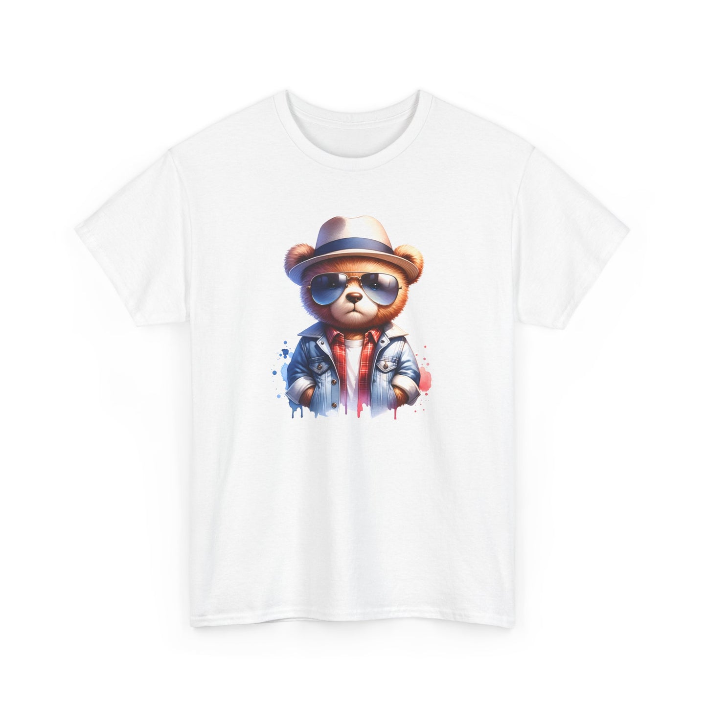 Princess Grace Cool Bear Graphic Unisex Heavy Cotton Tee