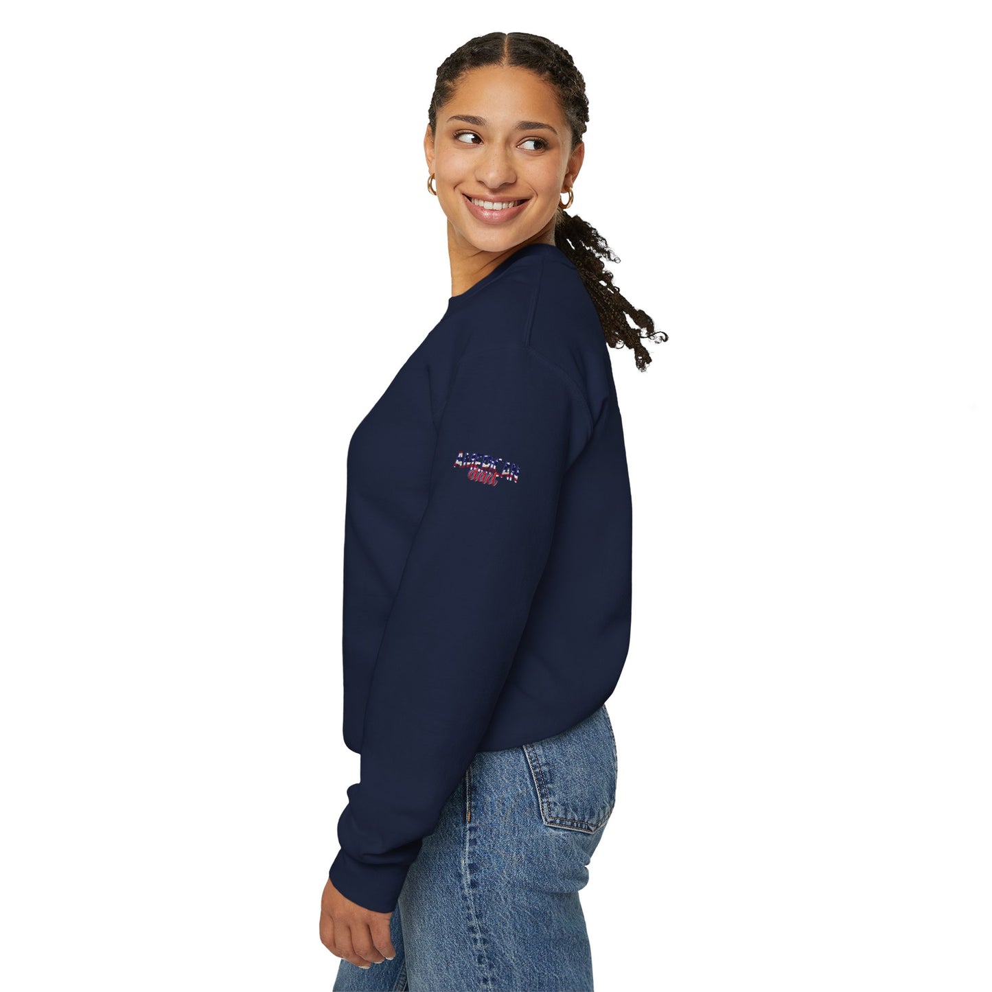 Princess Grace American Dad Unisex Crewneck Sweatshirt Patriotic Gift for Father's Day