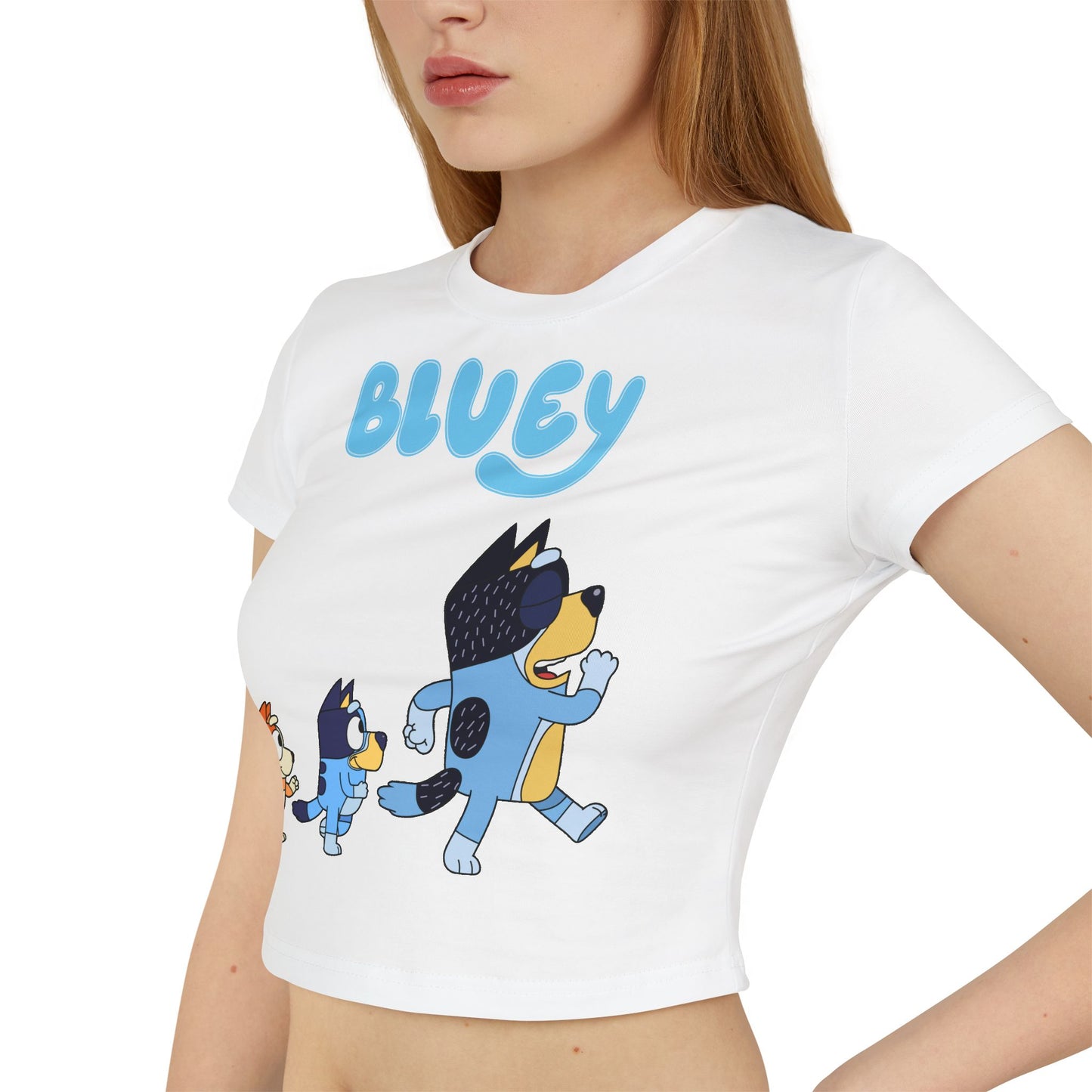 Princess Grace Bluey Graphic Baby Tee Cute Cartoon T-Shirt for Playtime