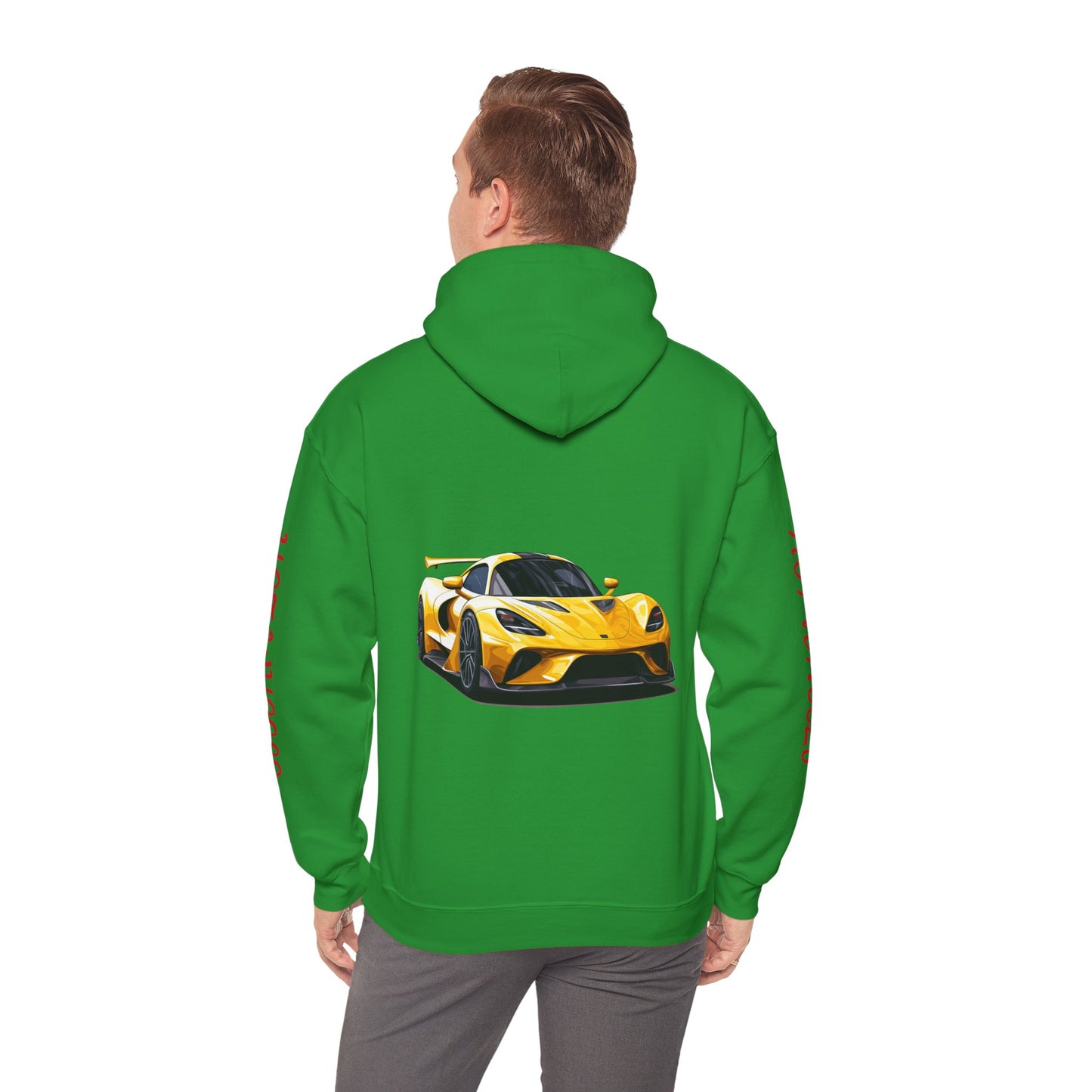 Princess Grace Hot Wheels Unisex Heavy Blend Hoodie Cool Car Graphic Sweatshirt for Car Enthusiasts