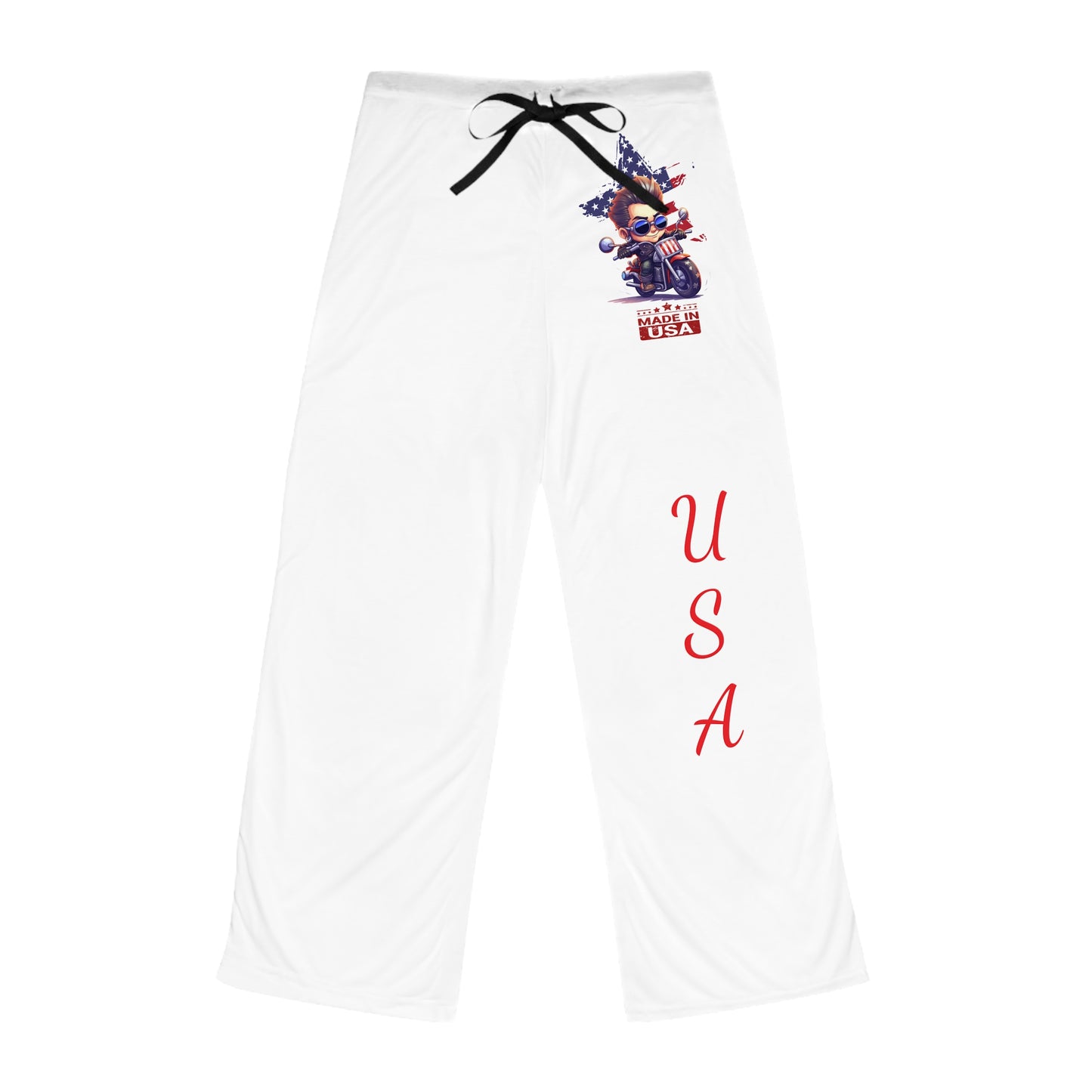 Princess Grace Patriotic Pajama Pants USA Design for Cozy Nights