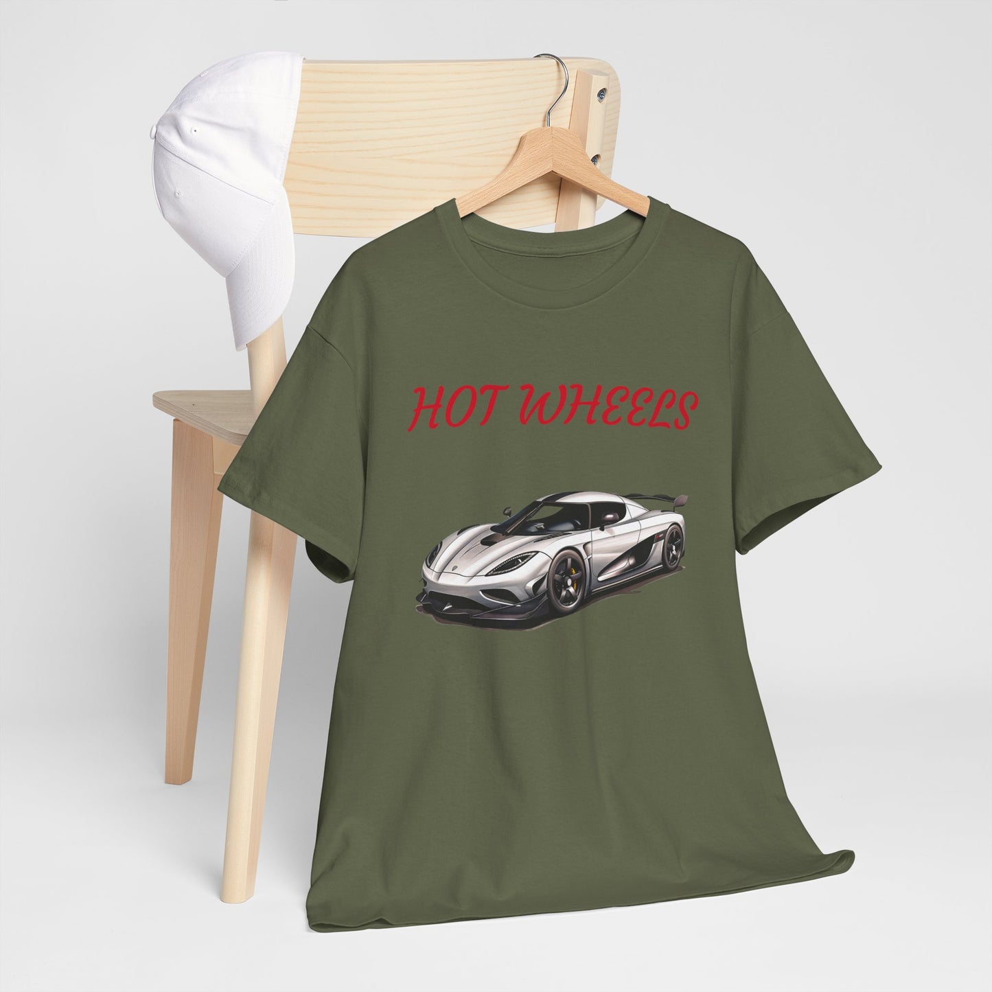 Princess Grace Hot Wheels Unisex Heavy Cotton Tee Car Enthusiast Shirt
