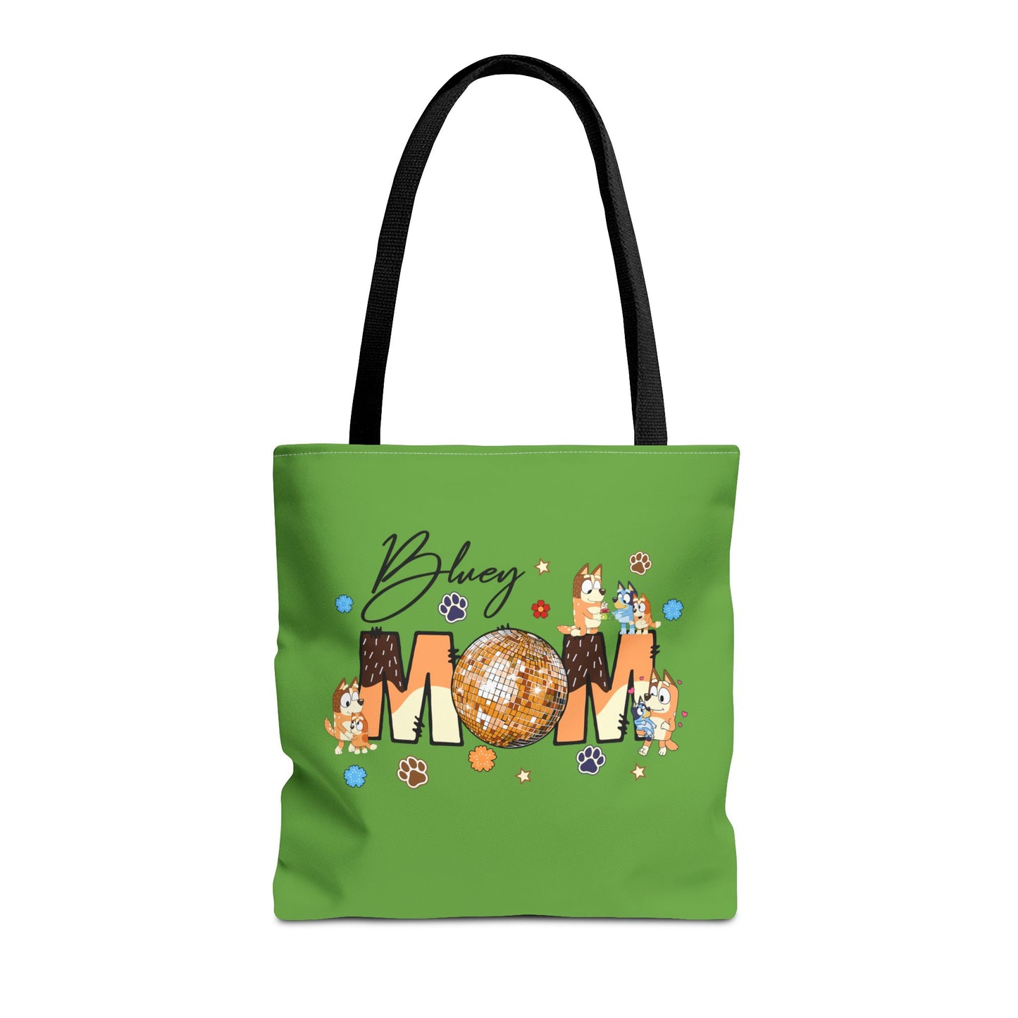 Princess Grace Bluey Mom Tote Bag Fun and Stylish for Dog Lovers