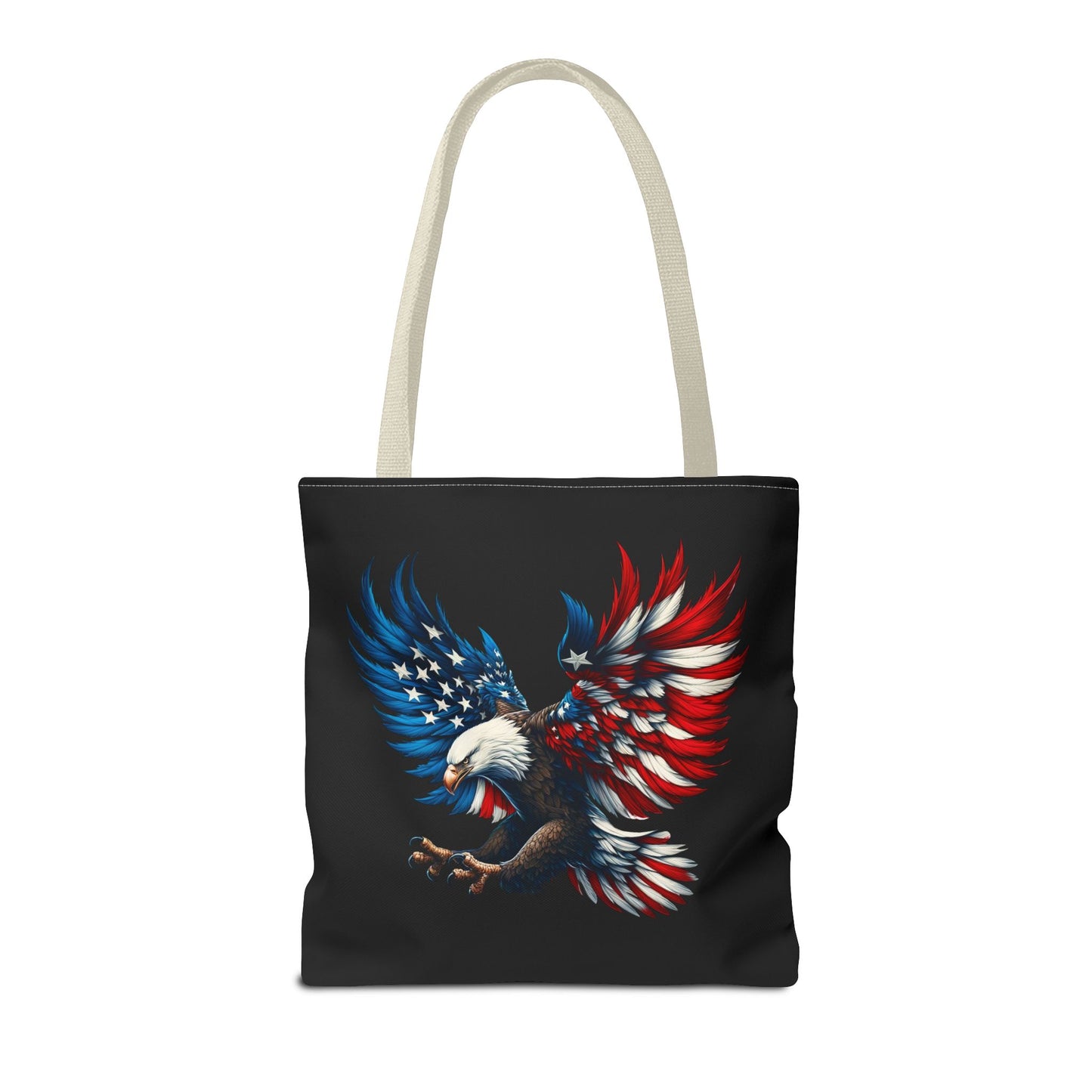 Princess Grace Patriotic Eagle Tote Bag Bold American Spirit Design