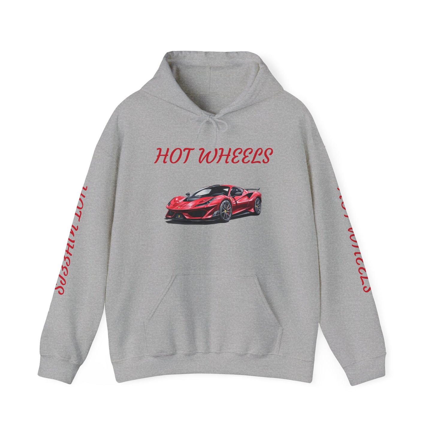 Princess Grace Hot Wheels Unisex Heavy Blend Hooded Sweatshirt Perfect for Car Enthusiasts and Collectors