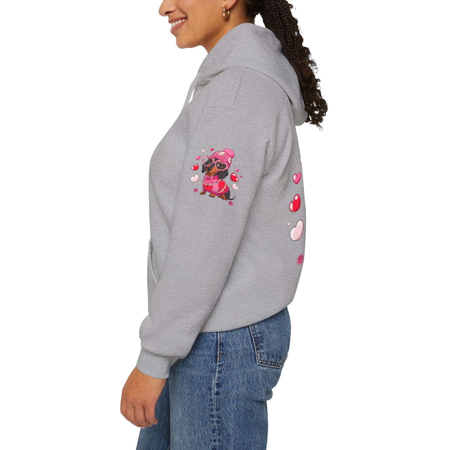 Princess Grace Cute Dachshund Love Sweatshirt for Dog Lovers