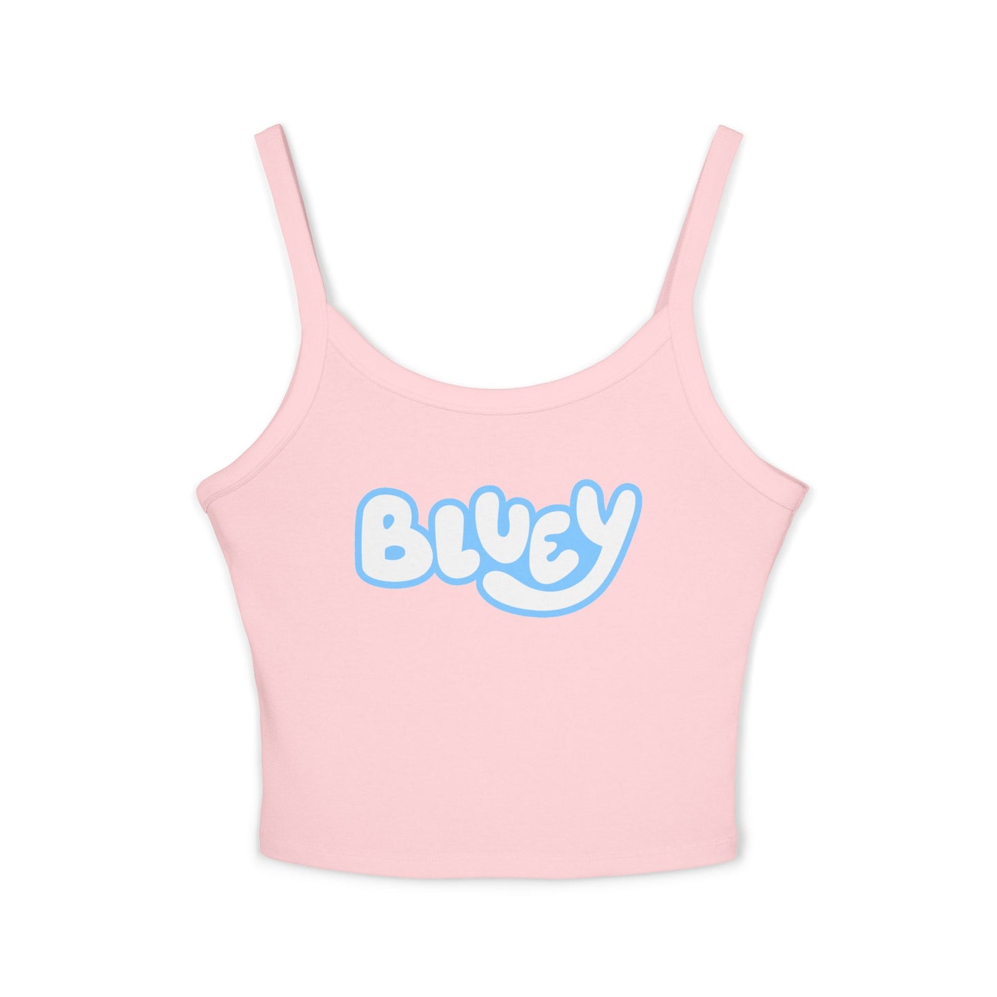 Princess Grace Bluey Spaghetti Strap Tank Top for Women Cute Cartoon Graphic